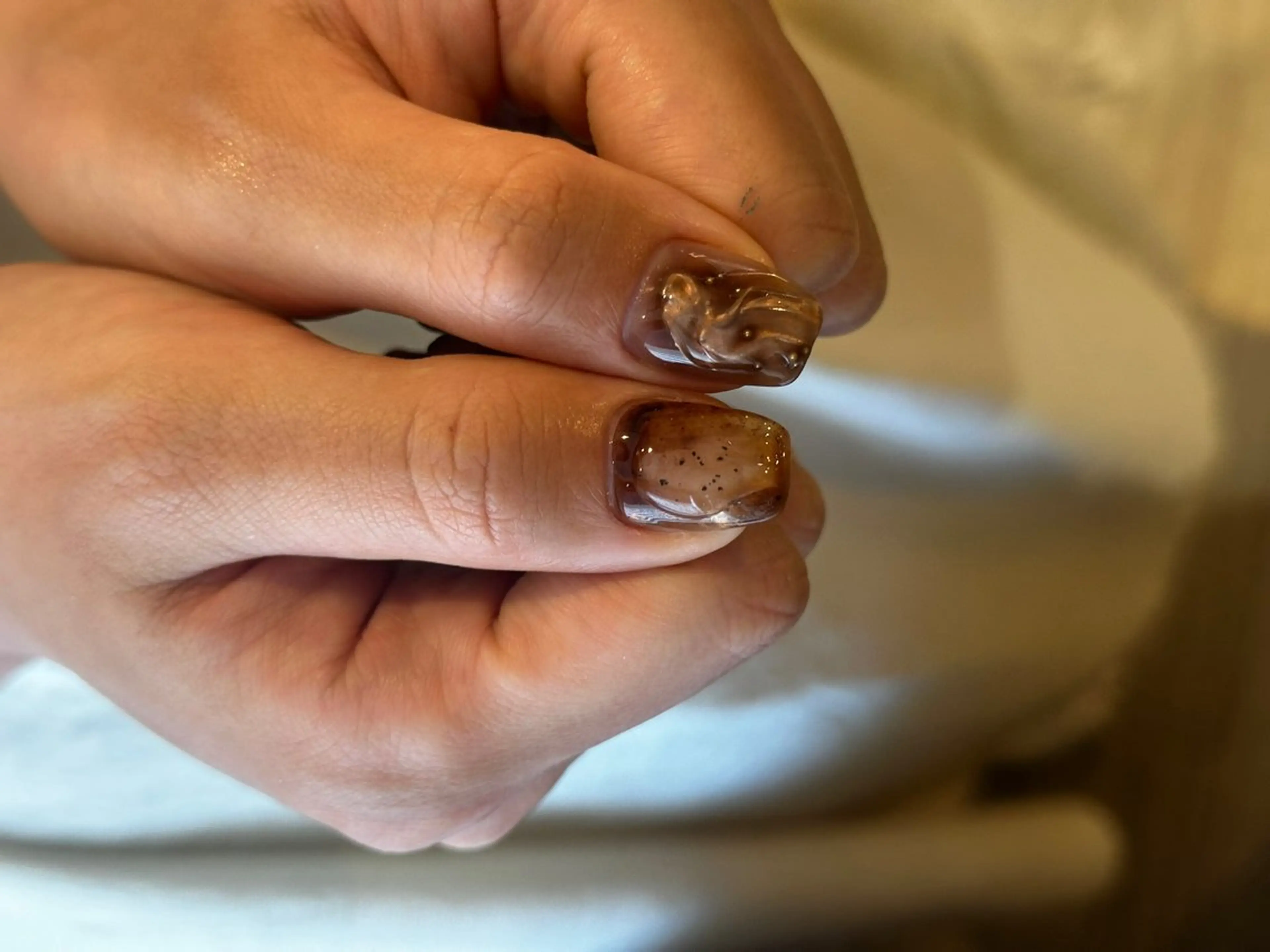 ネイル ニュアンスネイル ハンドネイル Natsuko 🪼のネイルデザイン