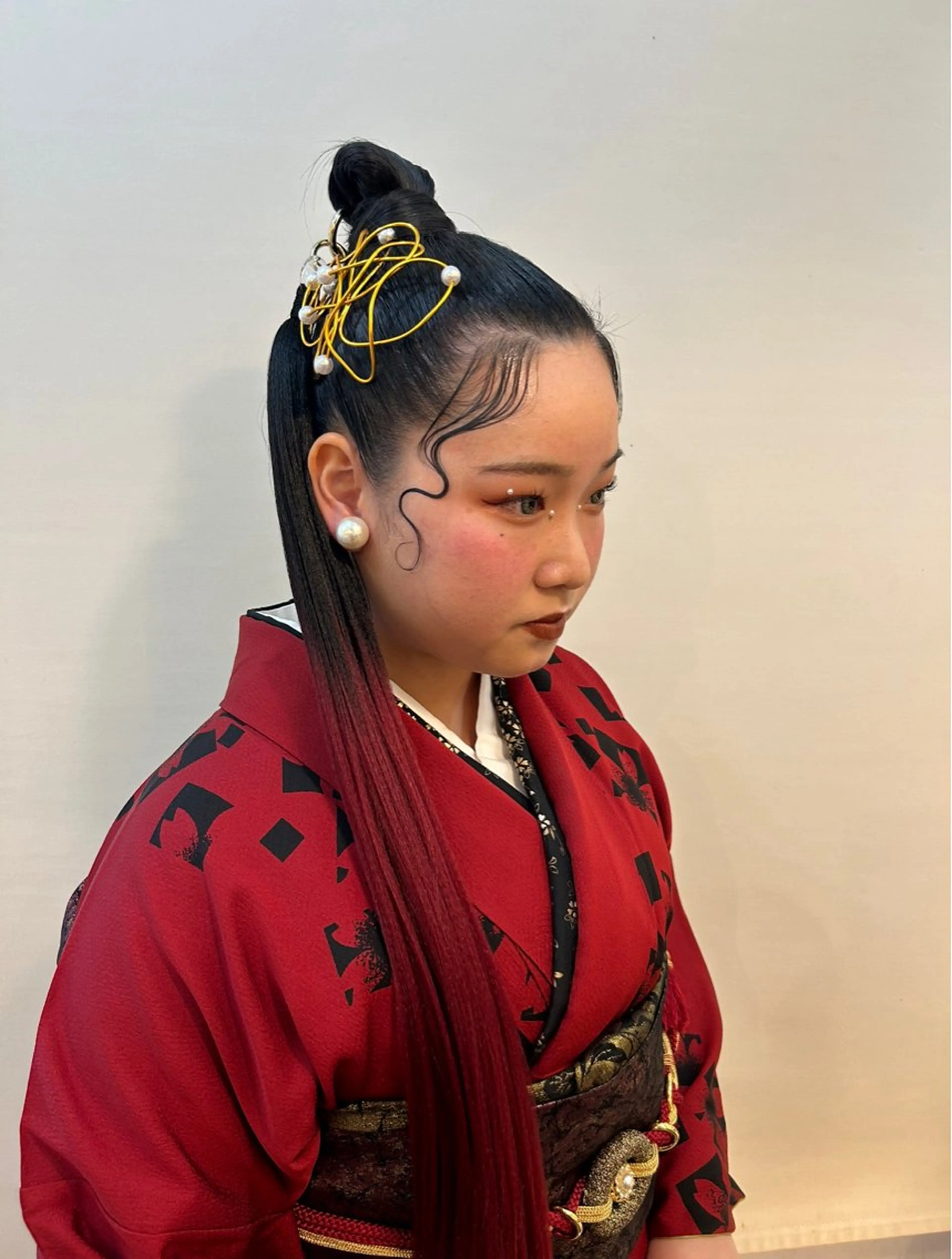 💐振袖着付け💐🤍の写真