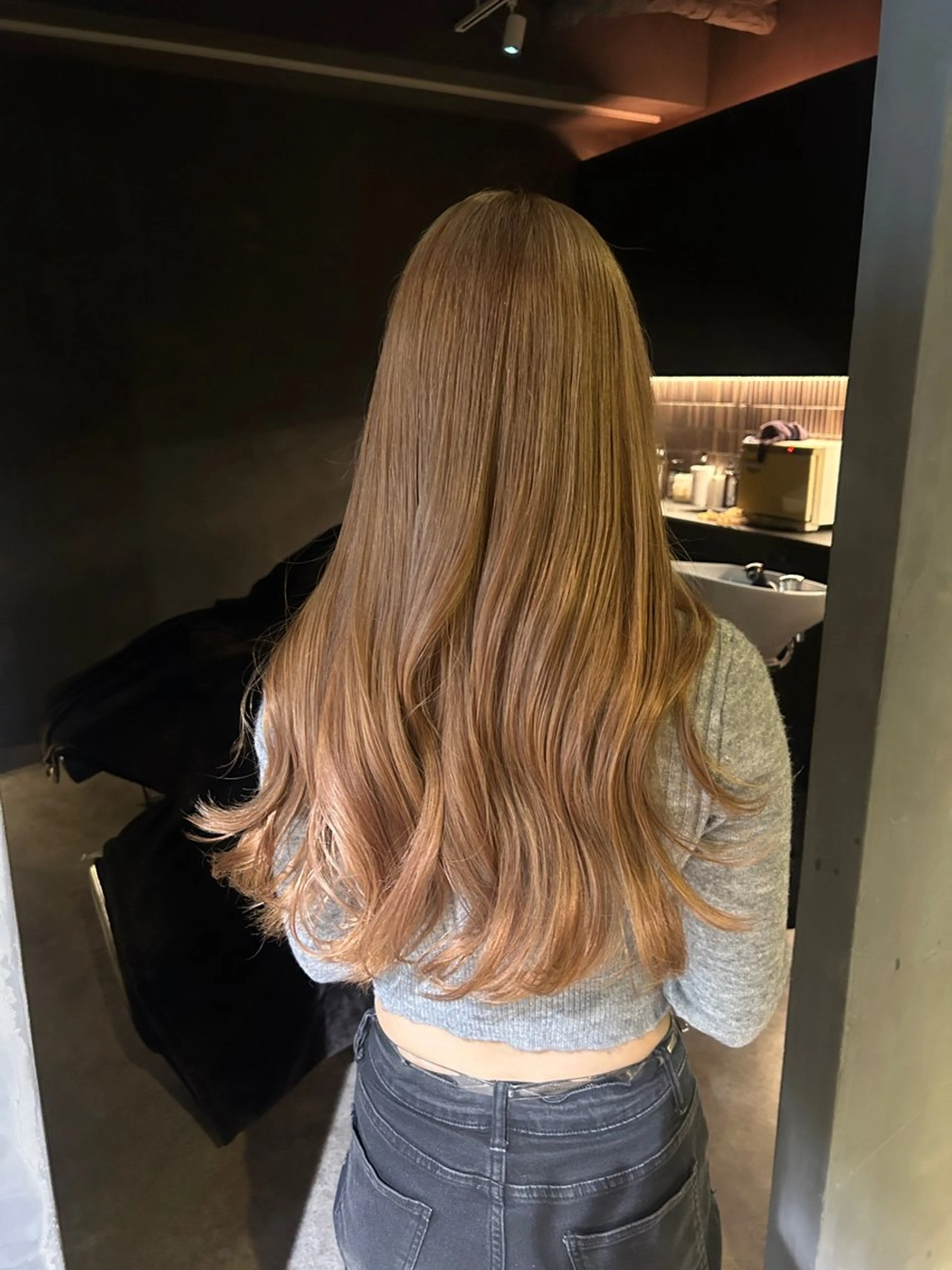 ロング カット ヘアカラー 山本 夏樹のヘアスタイル