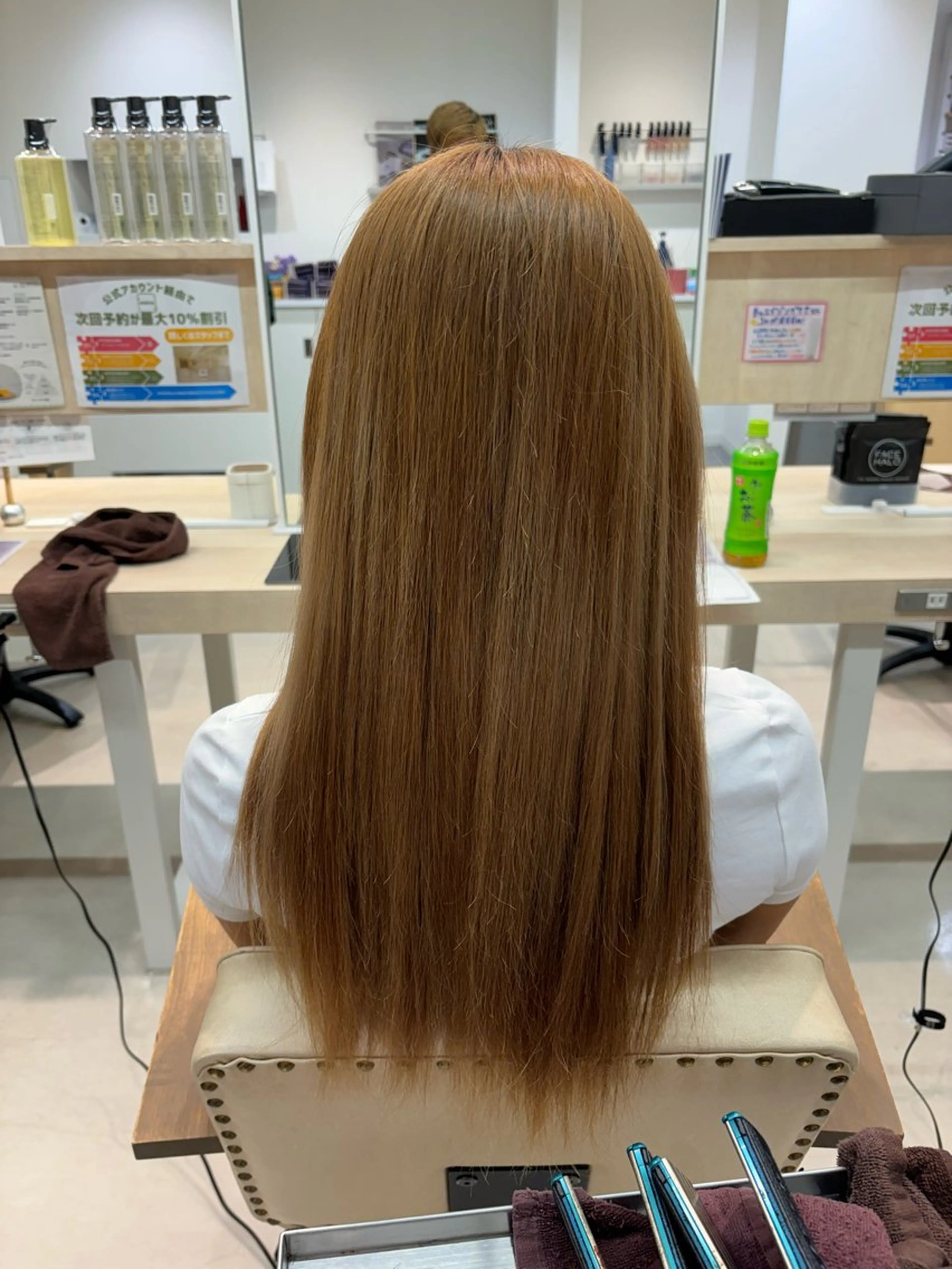 ロング 縮毛矯正 トリートメント ニュアンスパーマ/ フェザー/マッシュのヘアスタイル