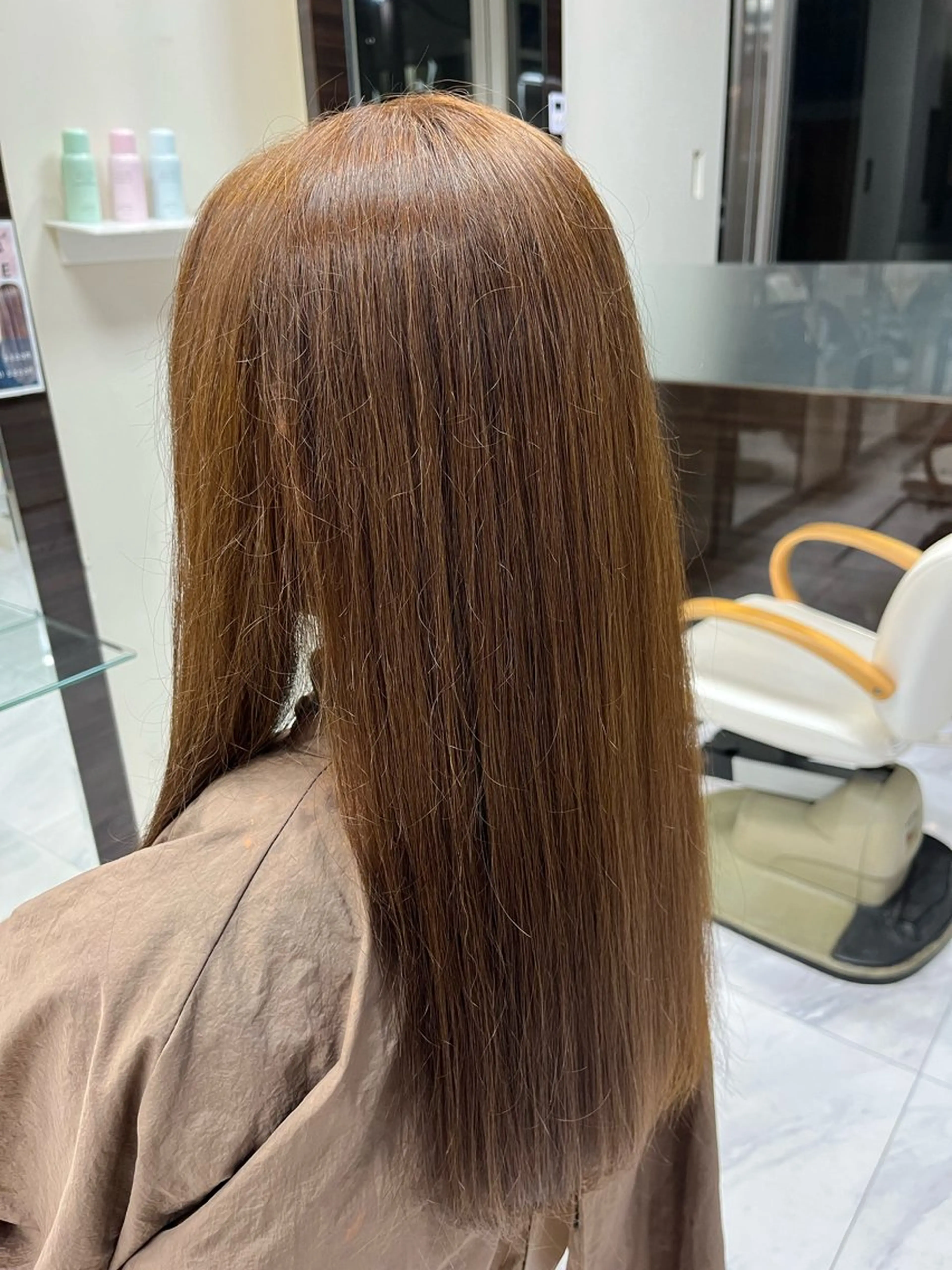 カラー ☘️上村 ☘️髪質 改善/透明感カラーのヘアスタイル