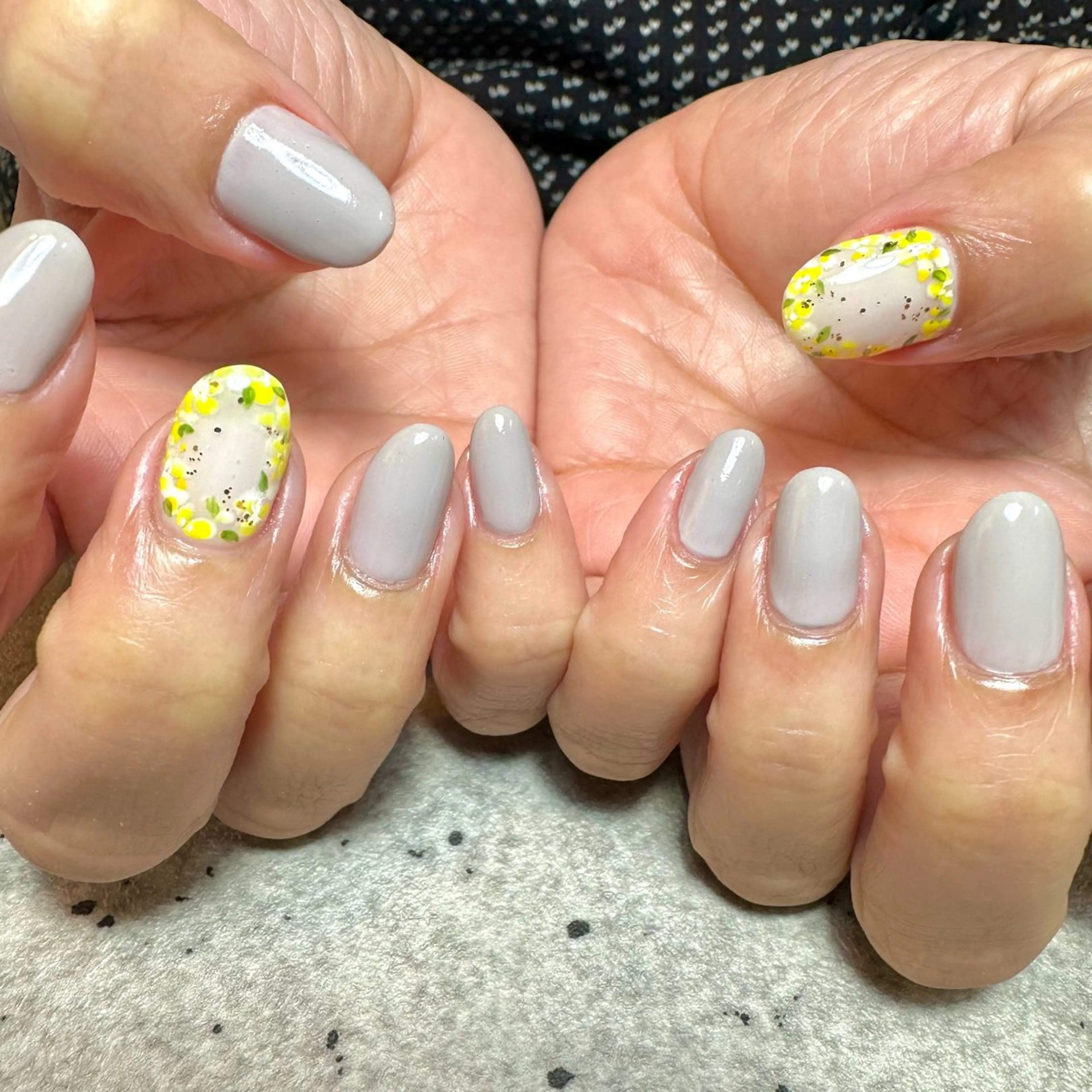 ネイル フラワーネイル ハンドネイル フットネイル GéRanium Harukaのネイルデザイン