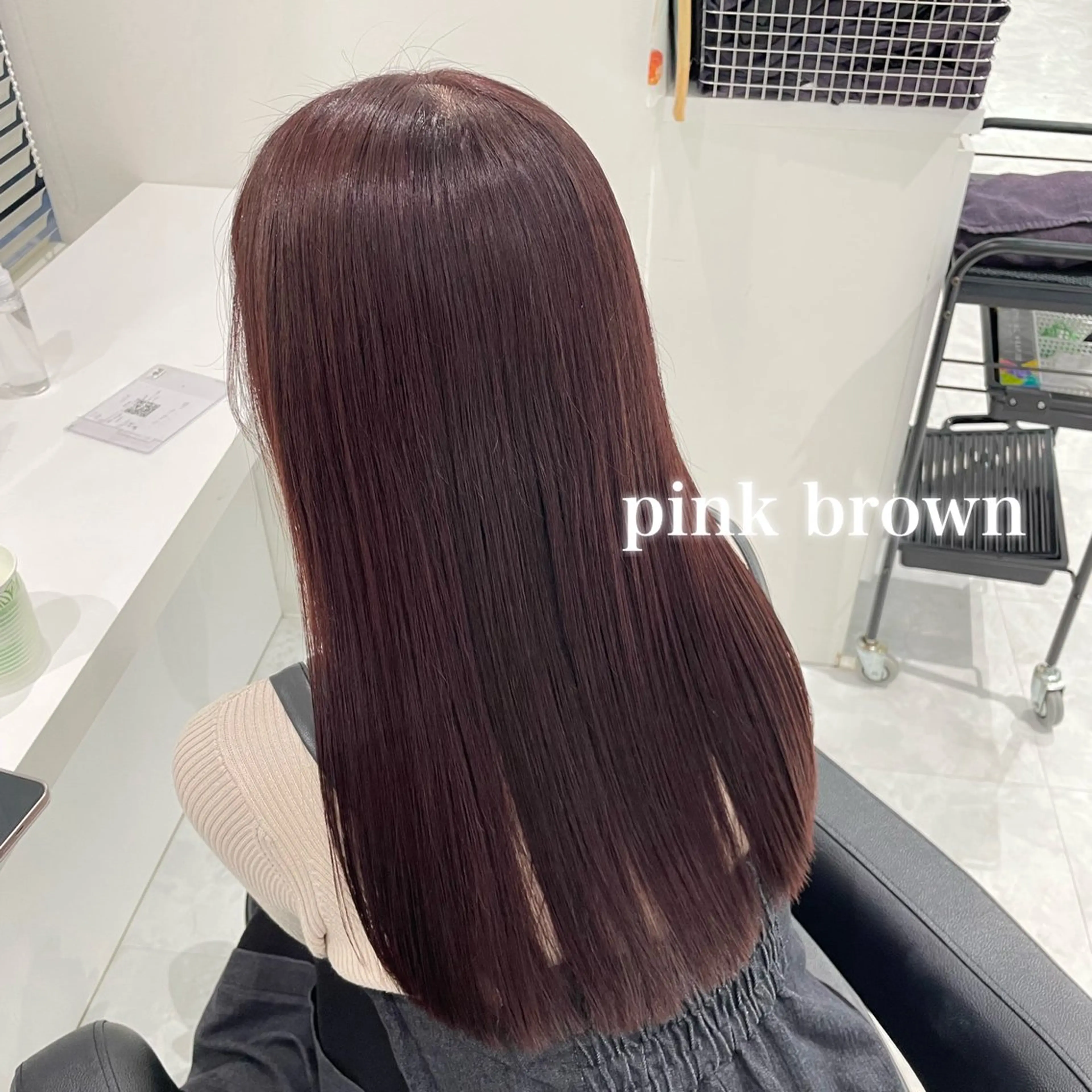 カラー 🤍ブリーチなし ブラウンhimi🤍のヘアスタイル