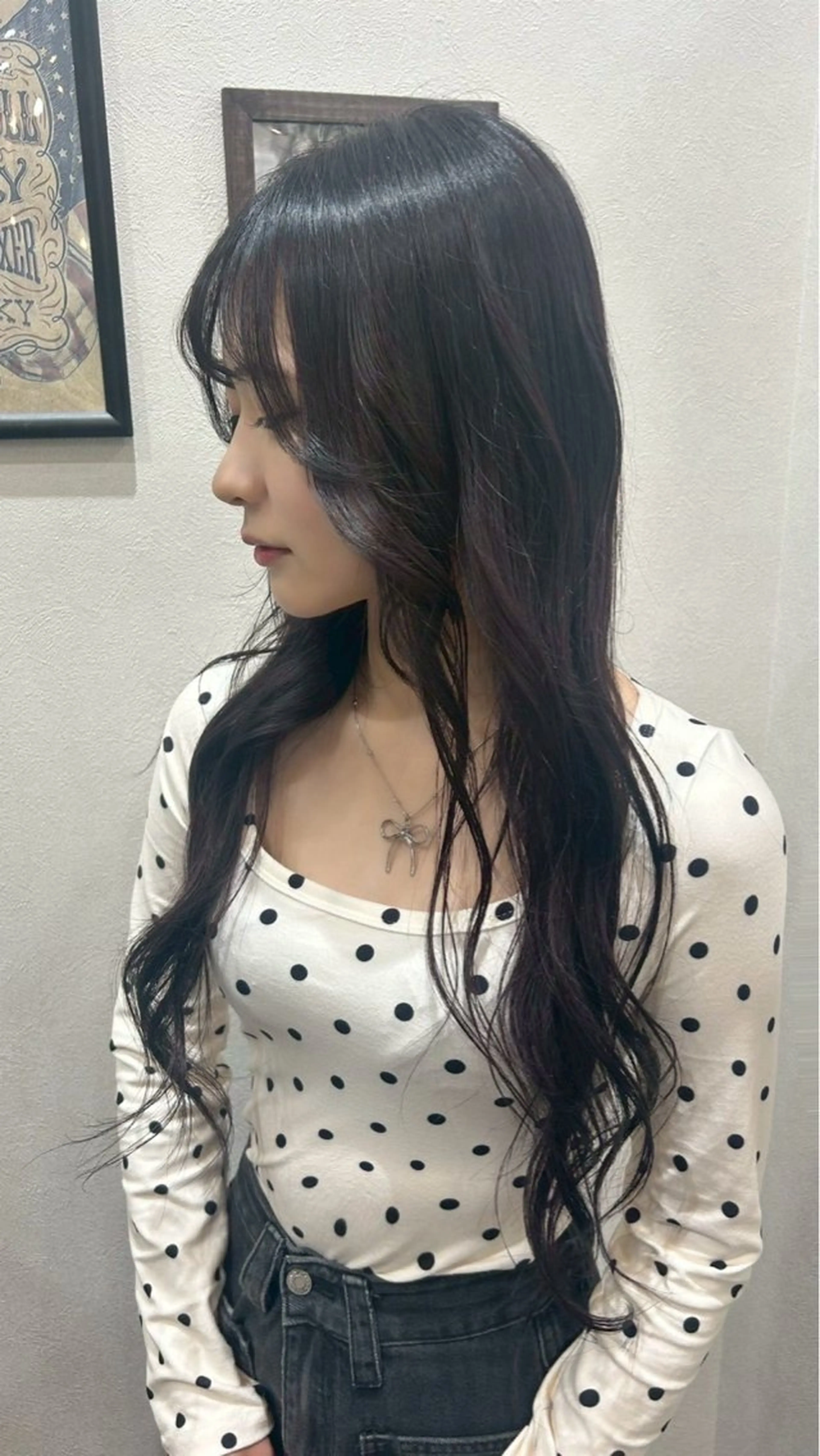 ロング 嶋田 和花のヘアスタイル