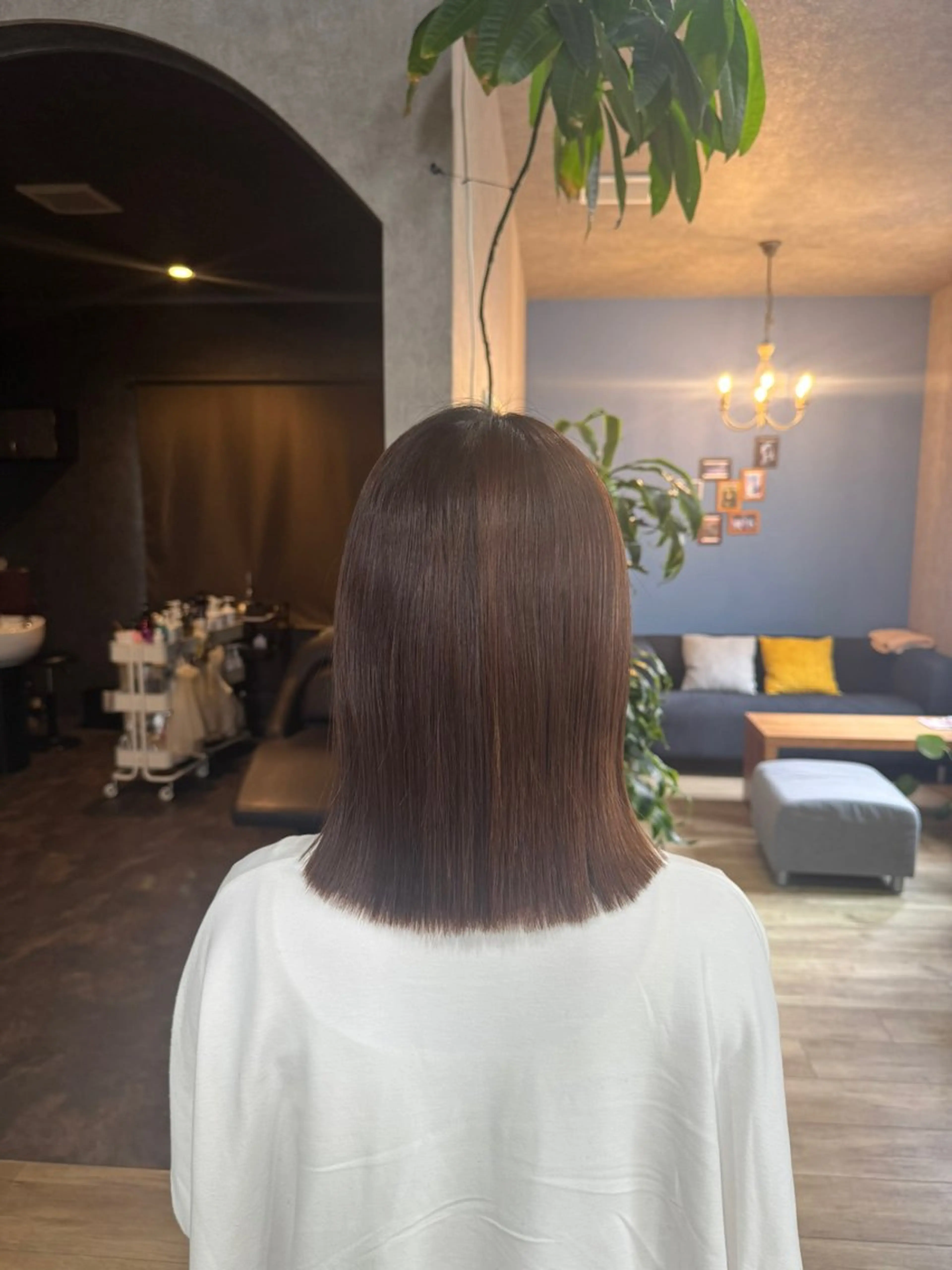 ミディアム . みおのヘアスタイル