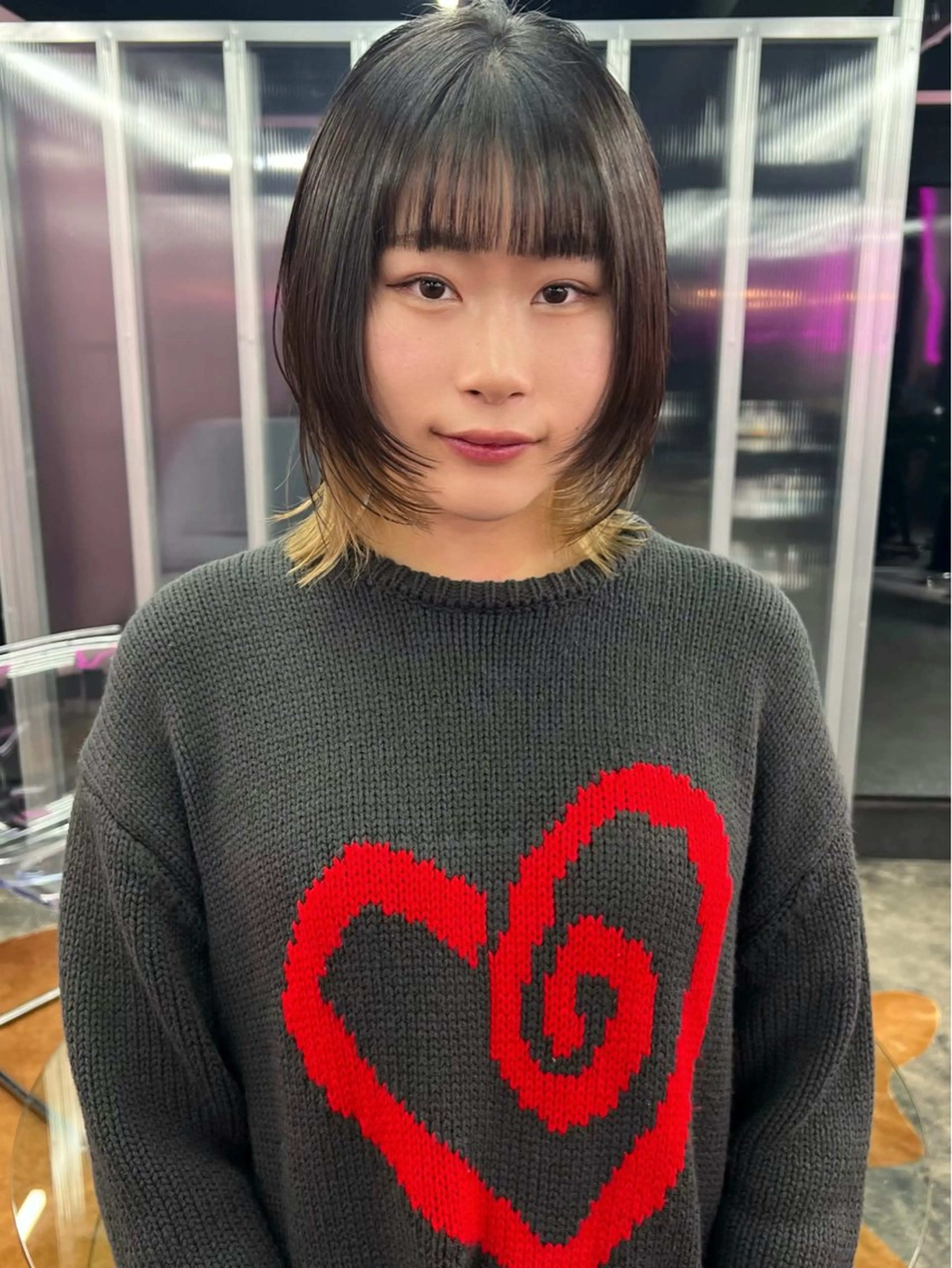 【学生U24🌸】お顔周りカット+カラーの写真