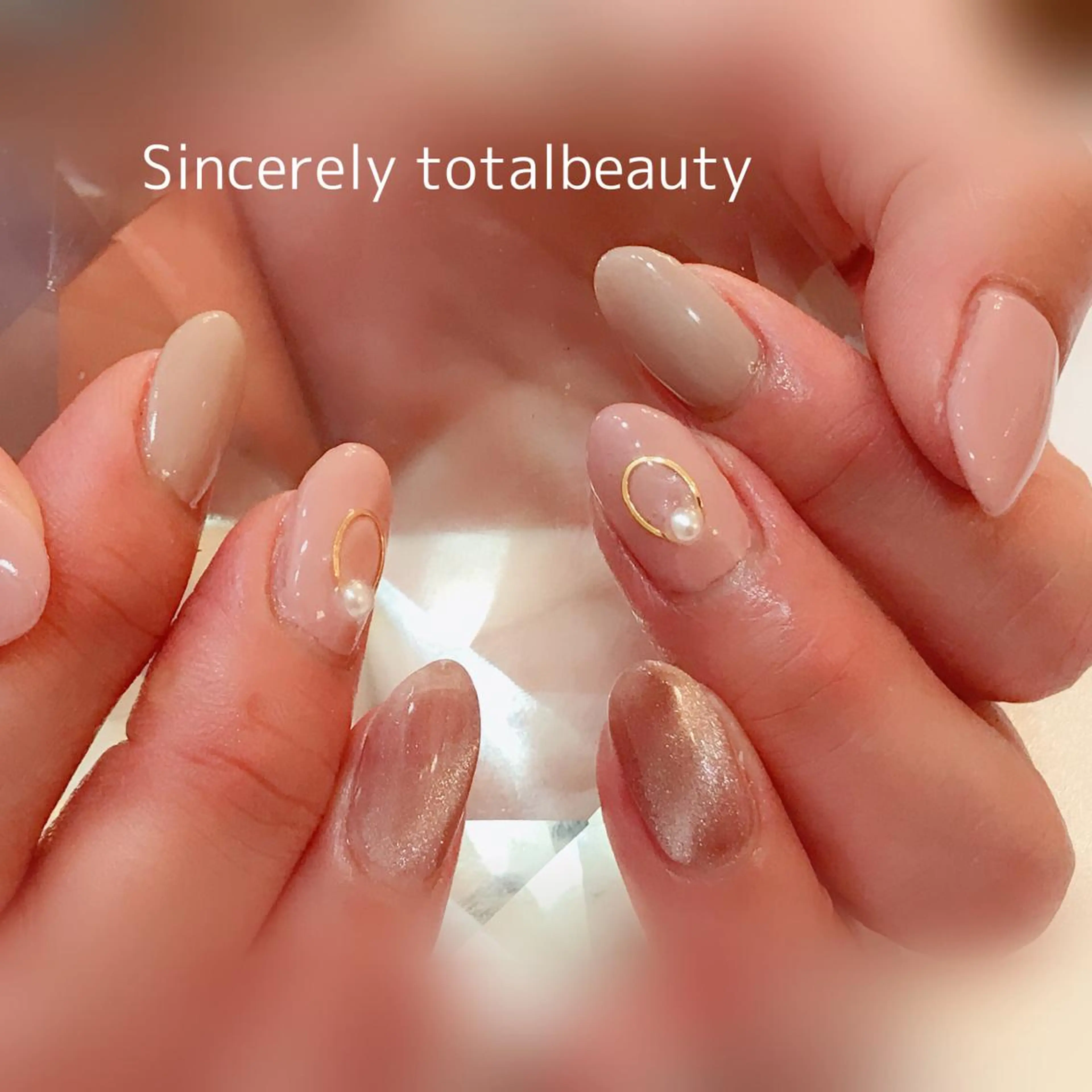 ネイル シンプルネイル SINCERELY シンシアリー🌈のネイルデザイン
