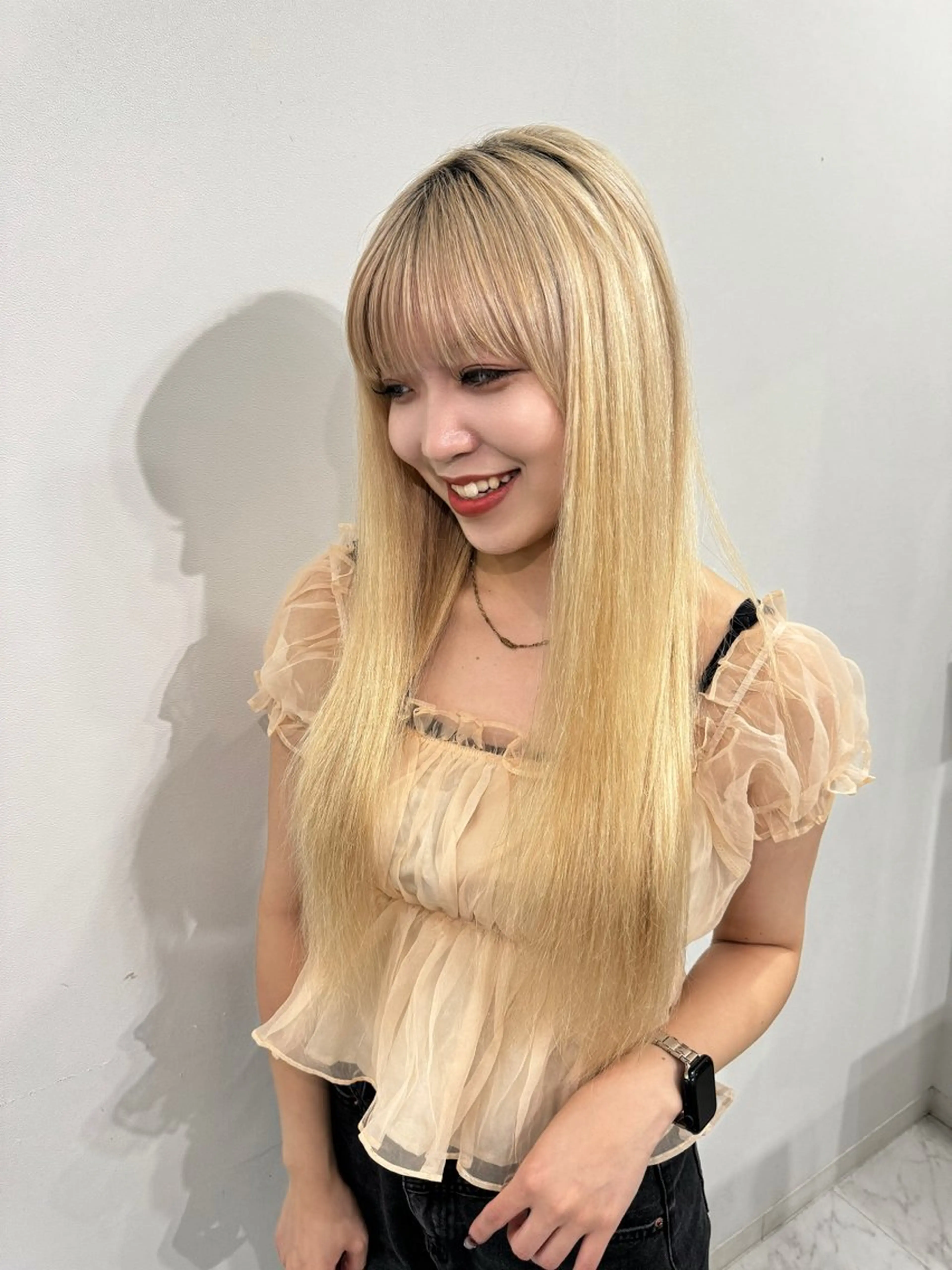 ロング ボブ ロング Ayaka メンズモデル募集中のヘアスタイル