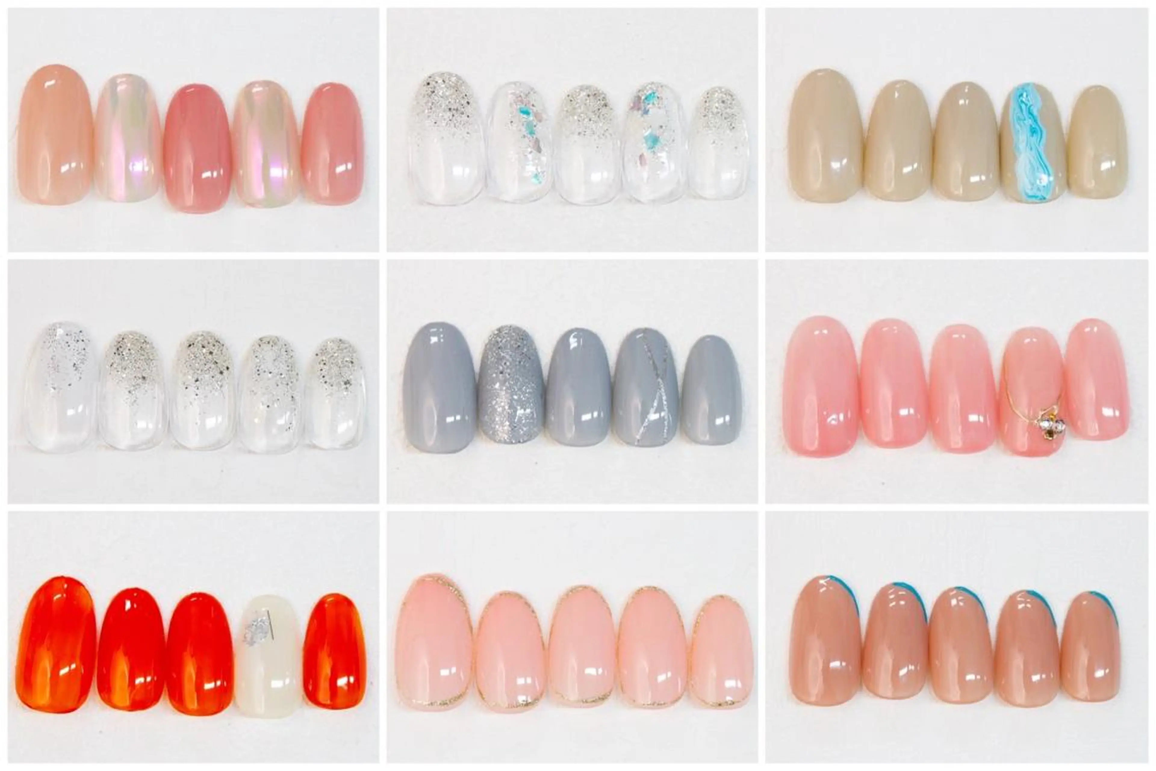 ネイル シンプルネイル クレアラルーチェ 広島店のネイルデザイン