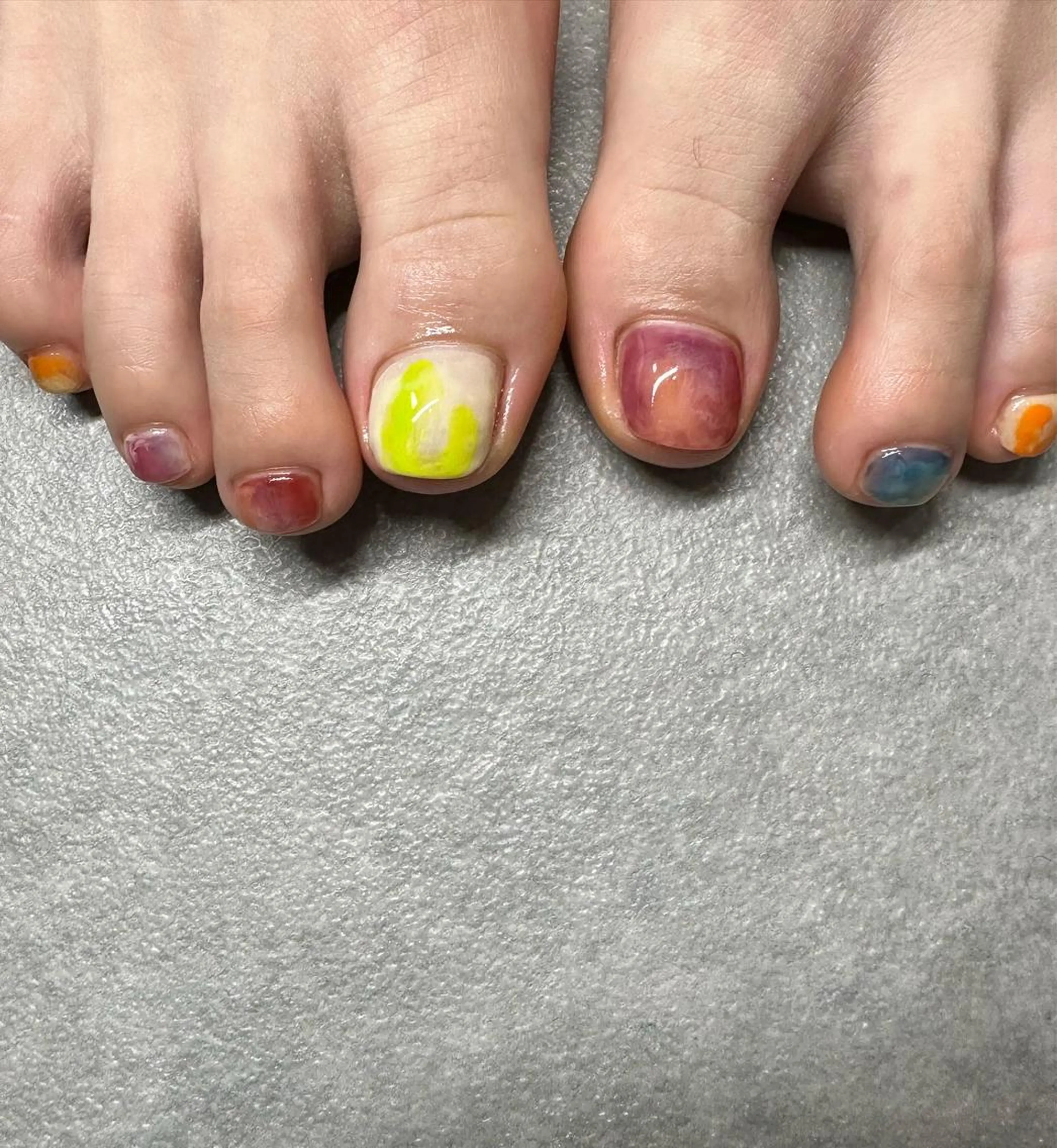 ネイル ハンドネイル フットネイル kiii.__ ✴︎*のネイルデザイン