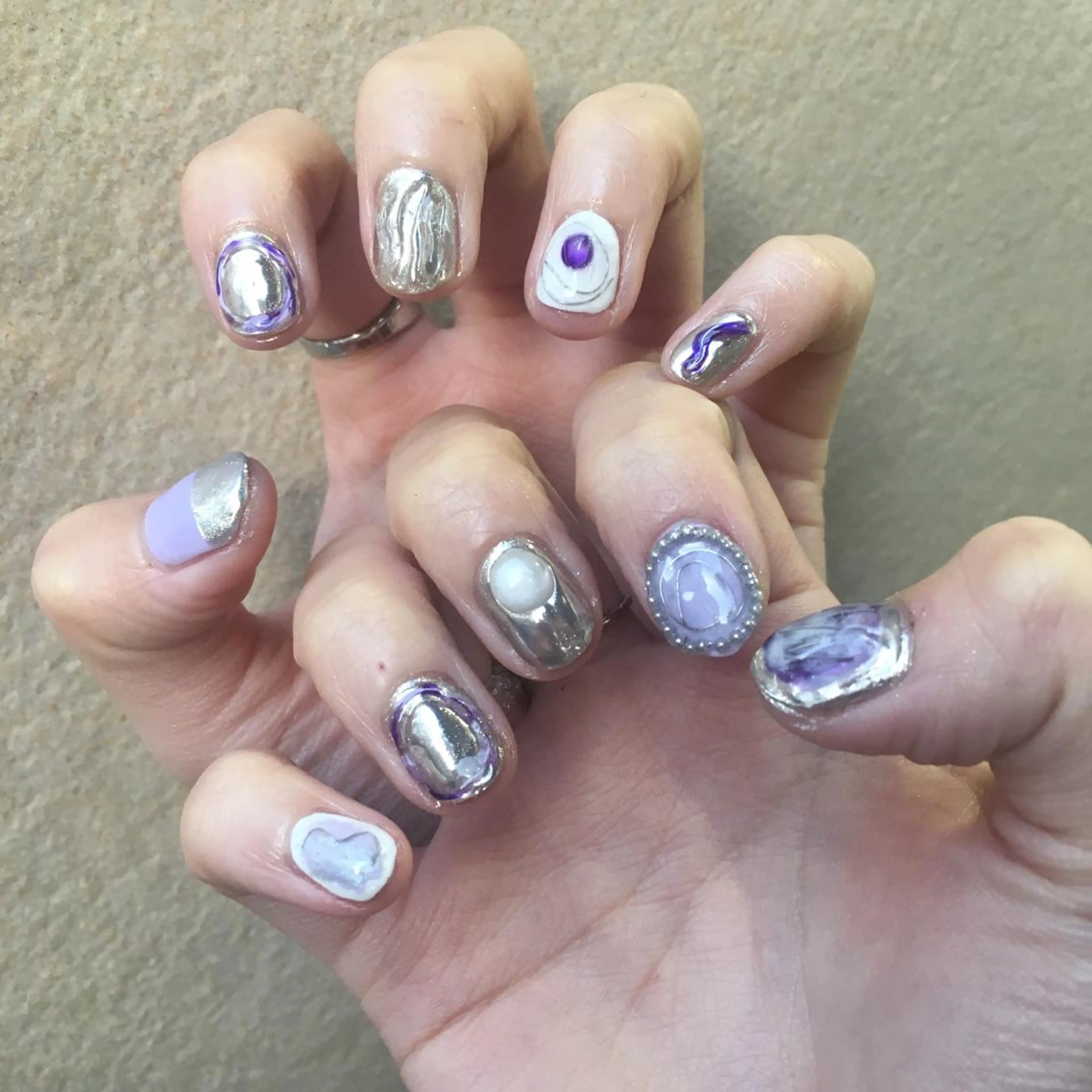 ネイル 【似合わせ提案】鈴木 舞のネイルデザイン