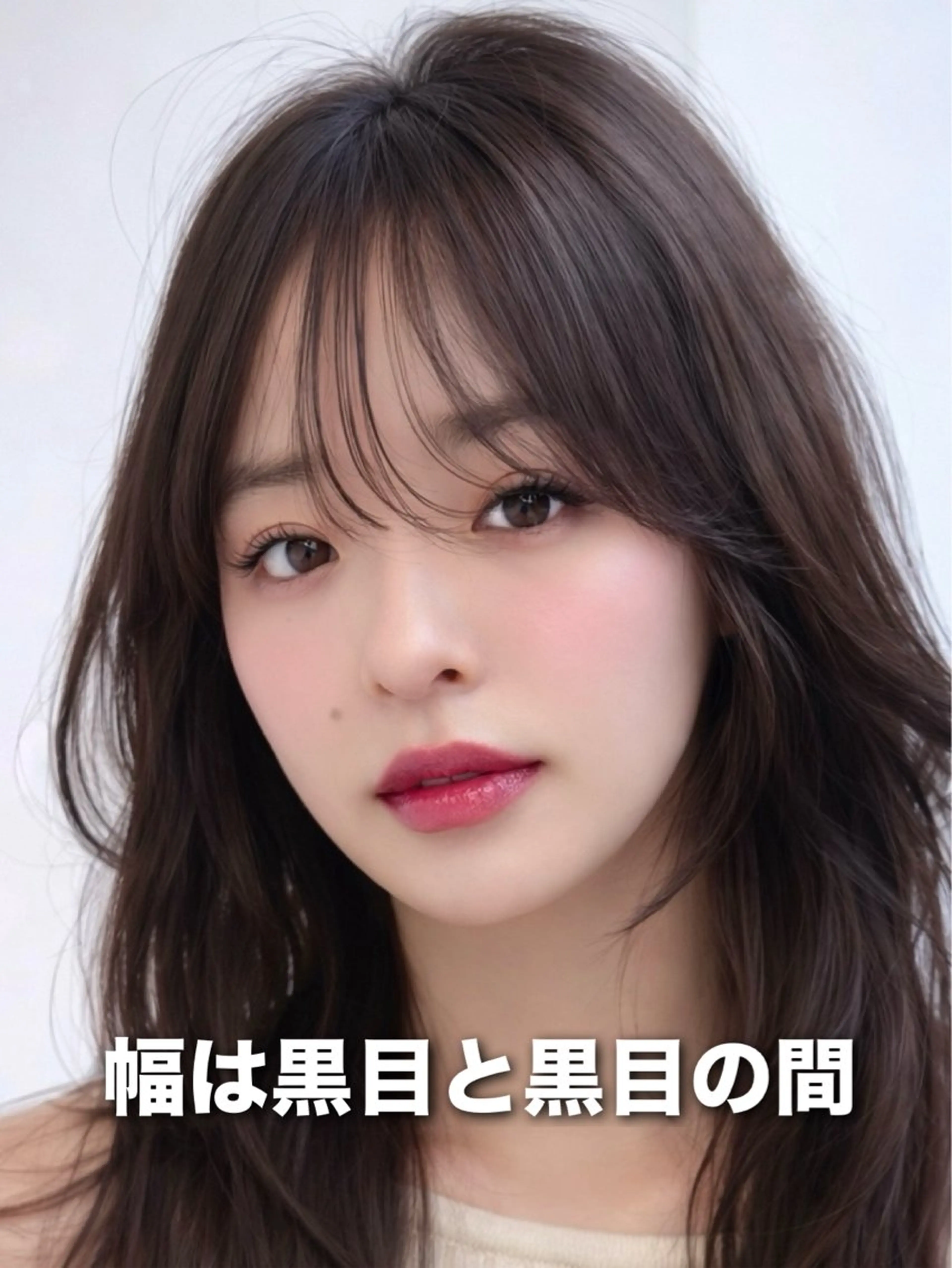 セミロング 映える顔まわり/前髪 特化 💗 ユキマのヘアスタイル