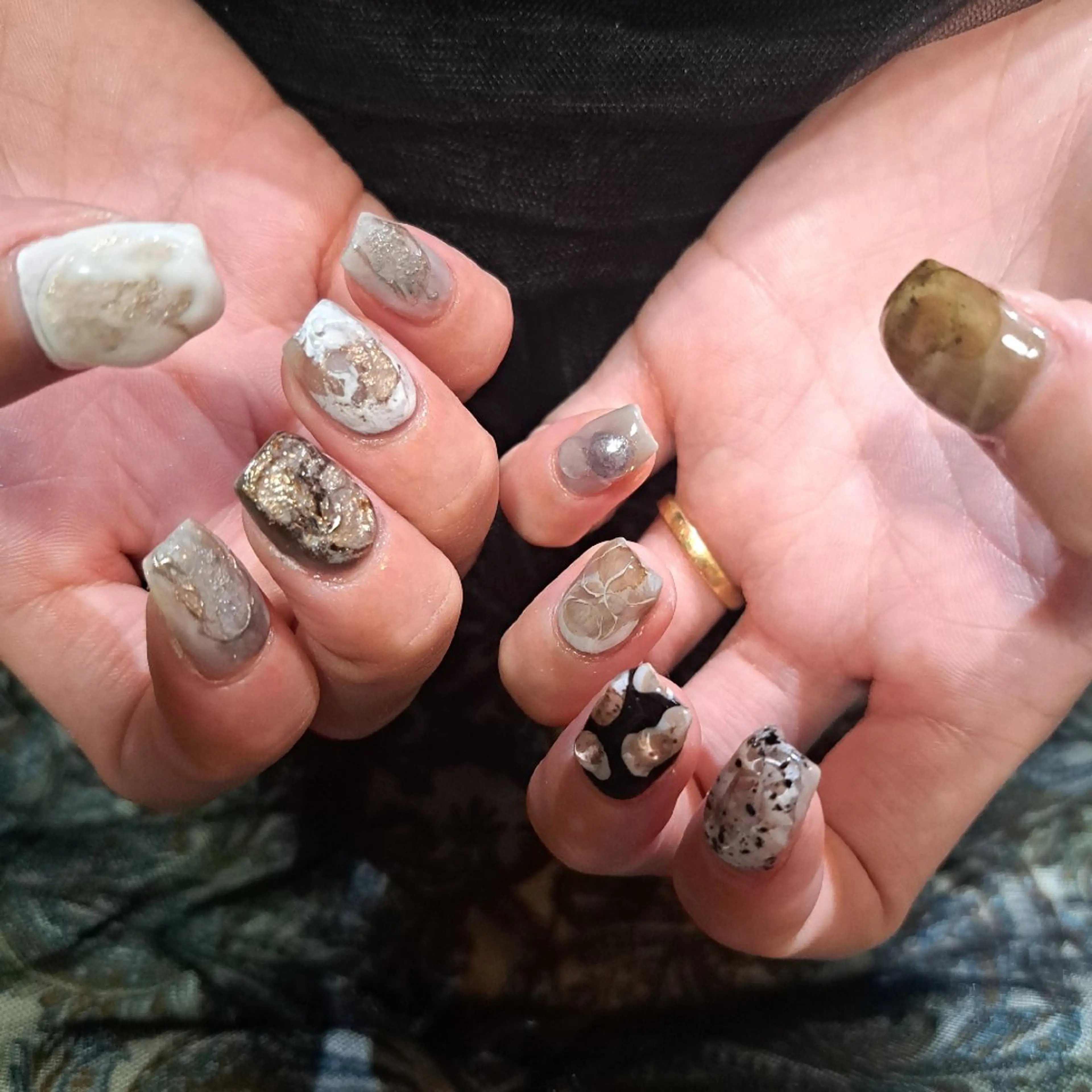 ネイル アートネイル ジェルネイル 持ち込み ニュアンスネイル ハンドネイル Nail mood デザイン持ち込みokのネイルデザイン