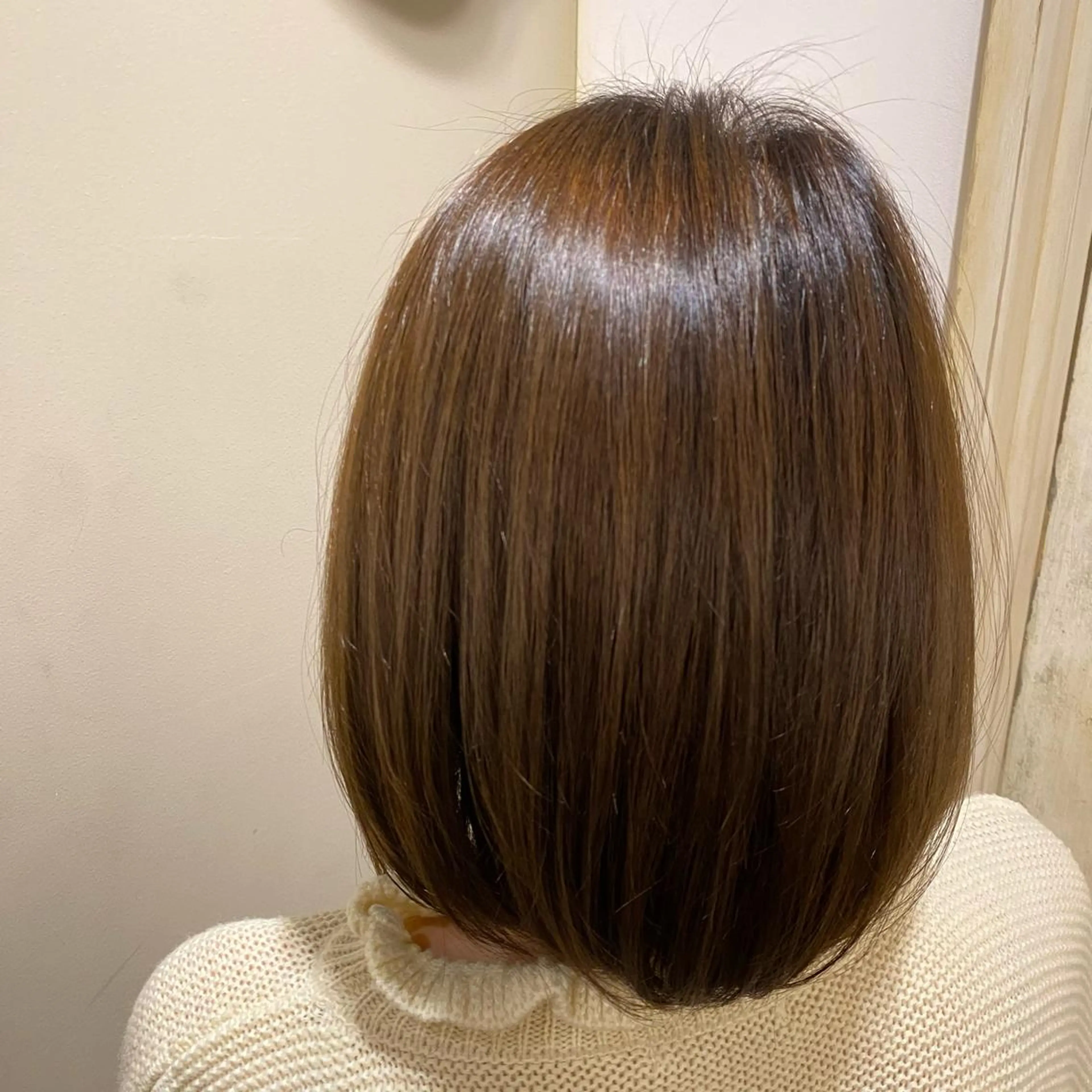 ミディアム カラー 滝口 江梨🔅のヘアスタイル