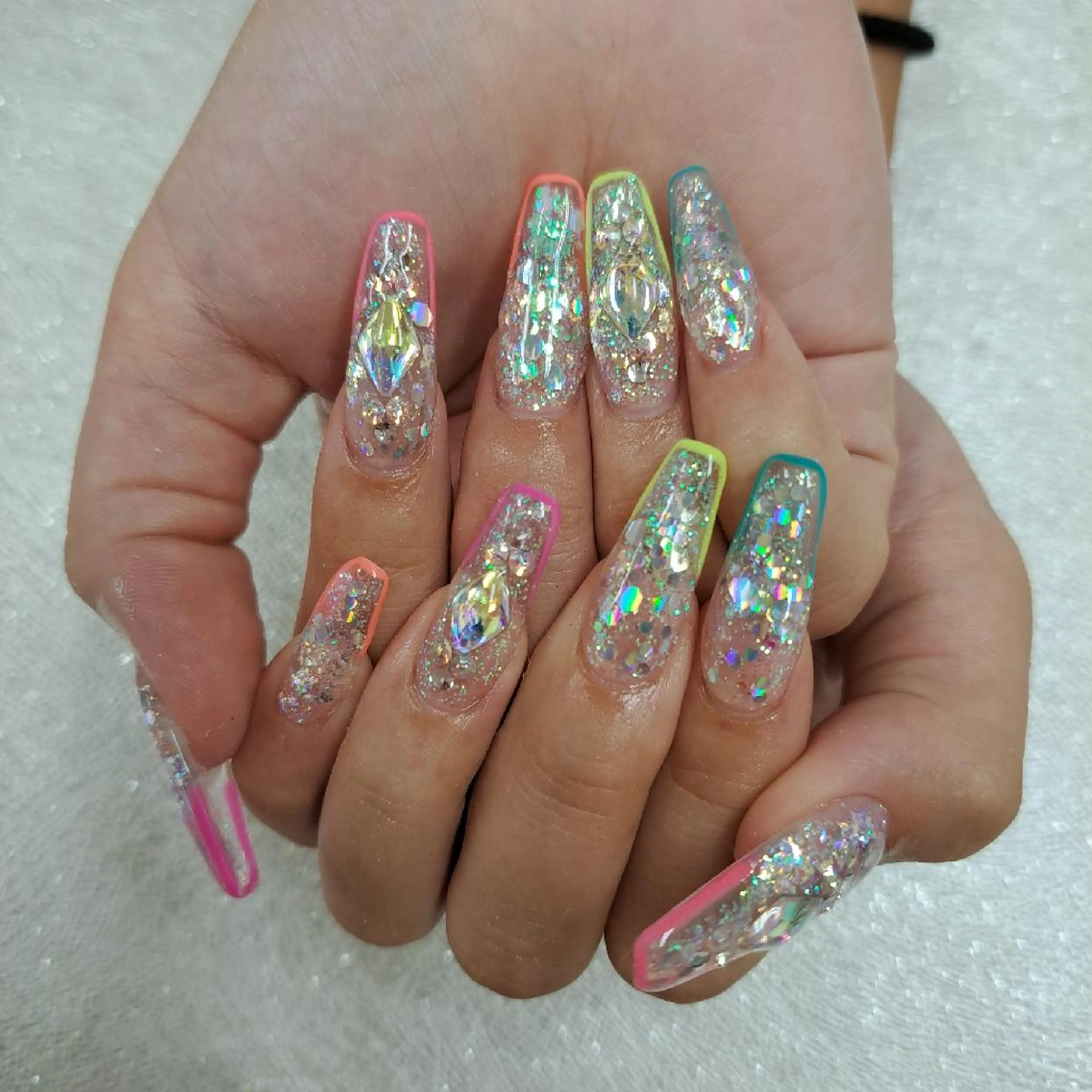 ネイル アートネイル ジェルネイル 持ち込み ニュアンスネイル パラジェル 河野ちえ (雑誌掲載サロン)のネイルデザイン