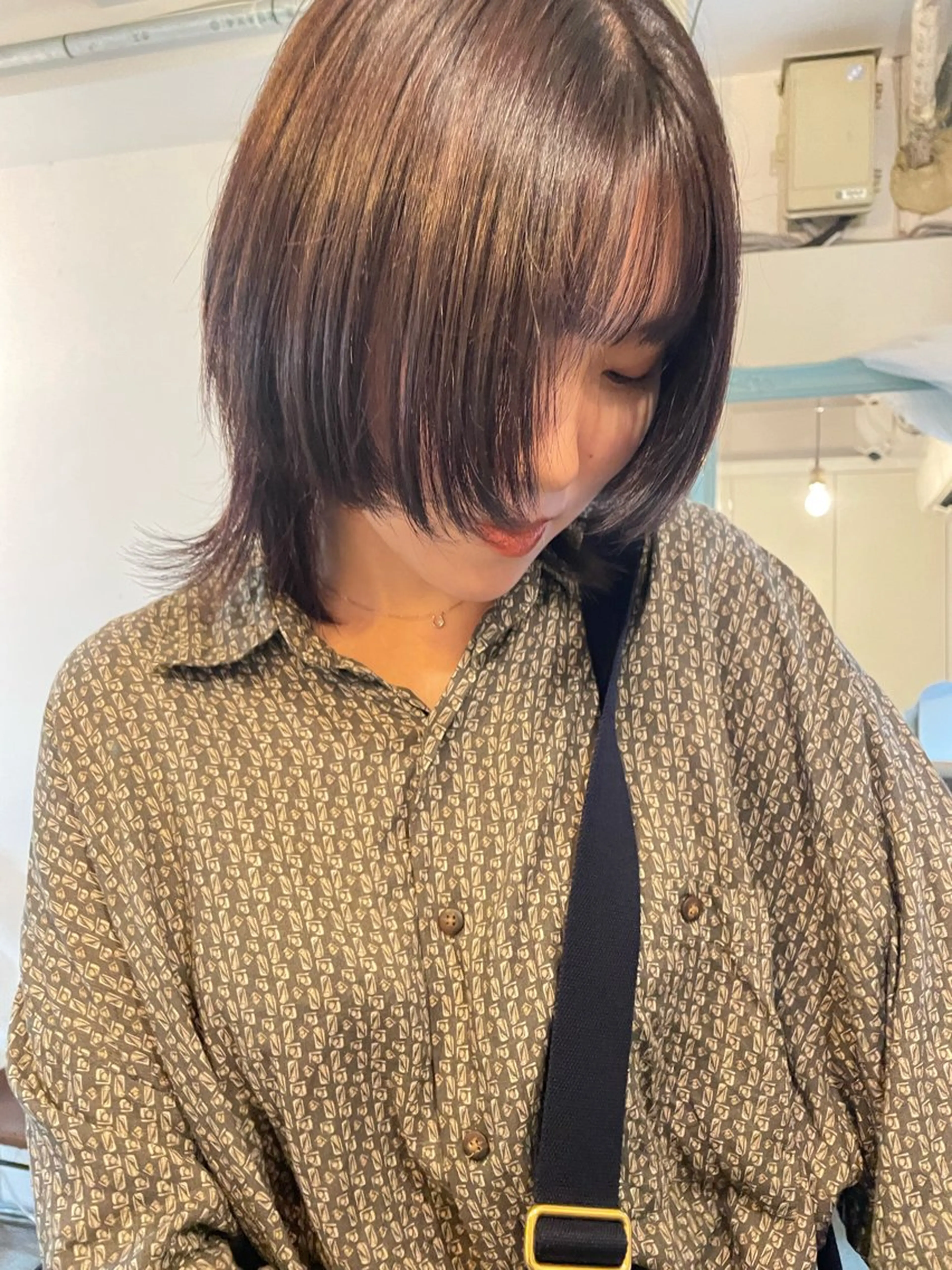 ショート 京都美容師 塩のヘアスタイル