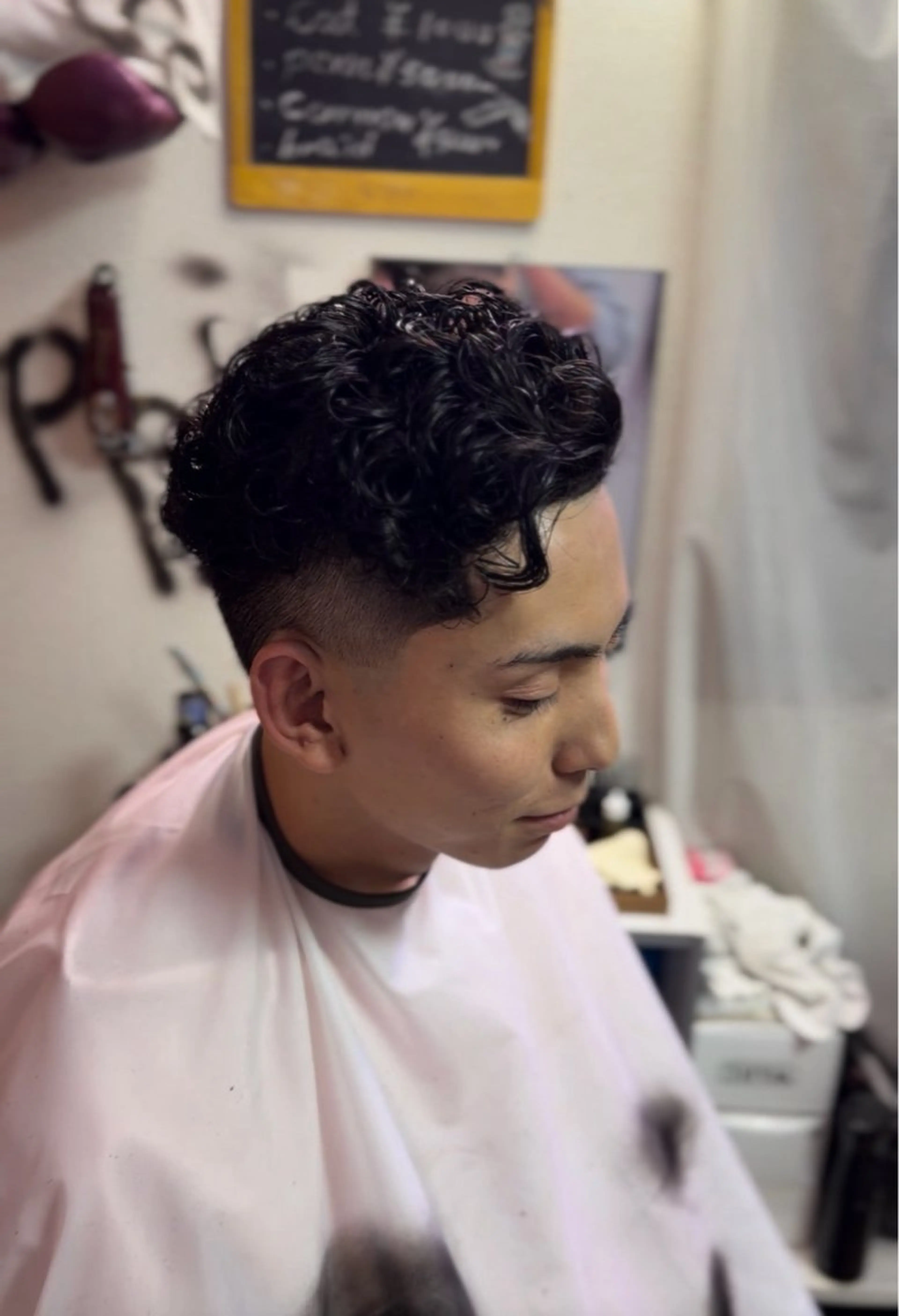 ショート パーマ Shimpeiフェー ド/海外スタイル💎のヘアスタイル