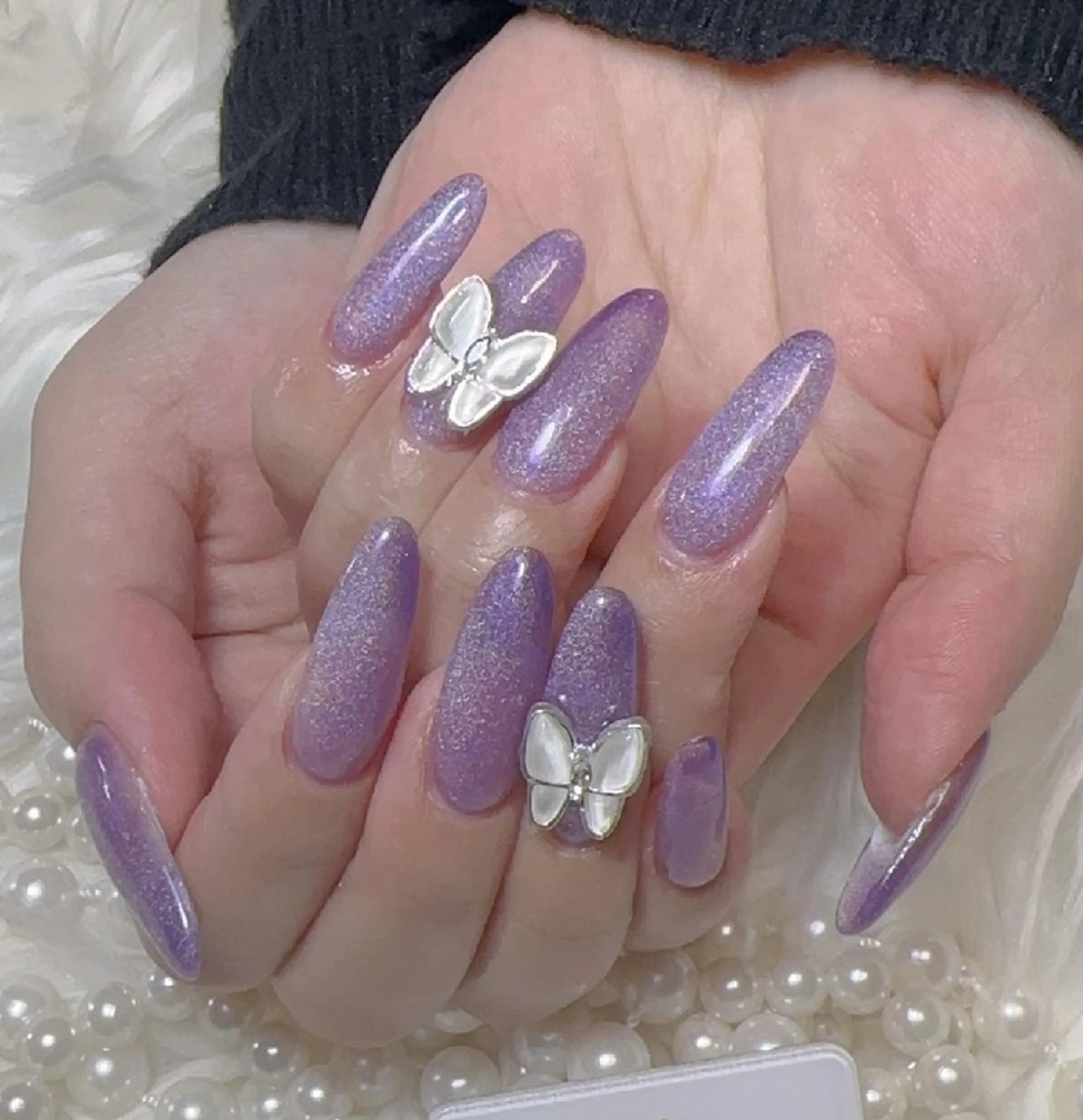 ネイル 長さ出し マグネットネイル ネイルチップ 高橋 ユキのネイルデザイン