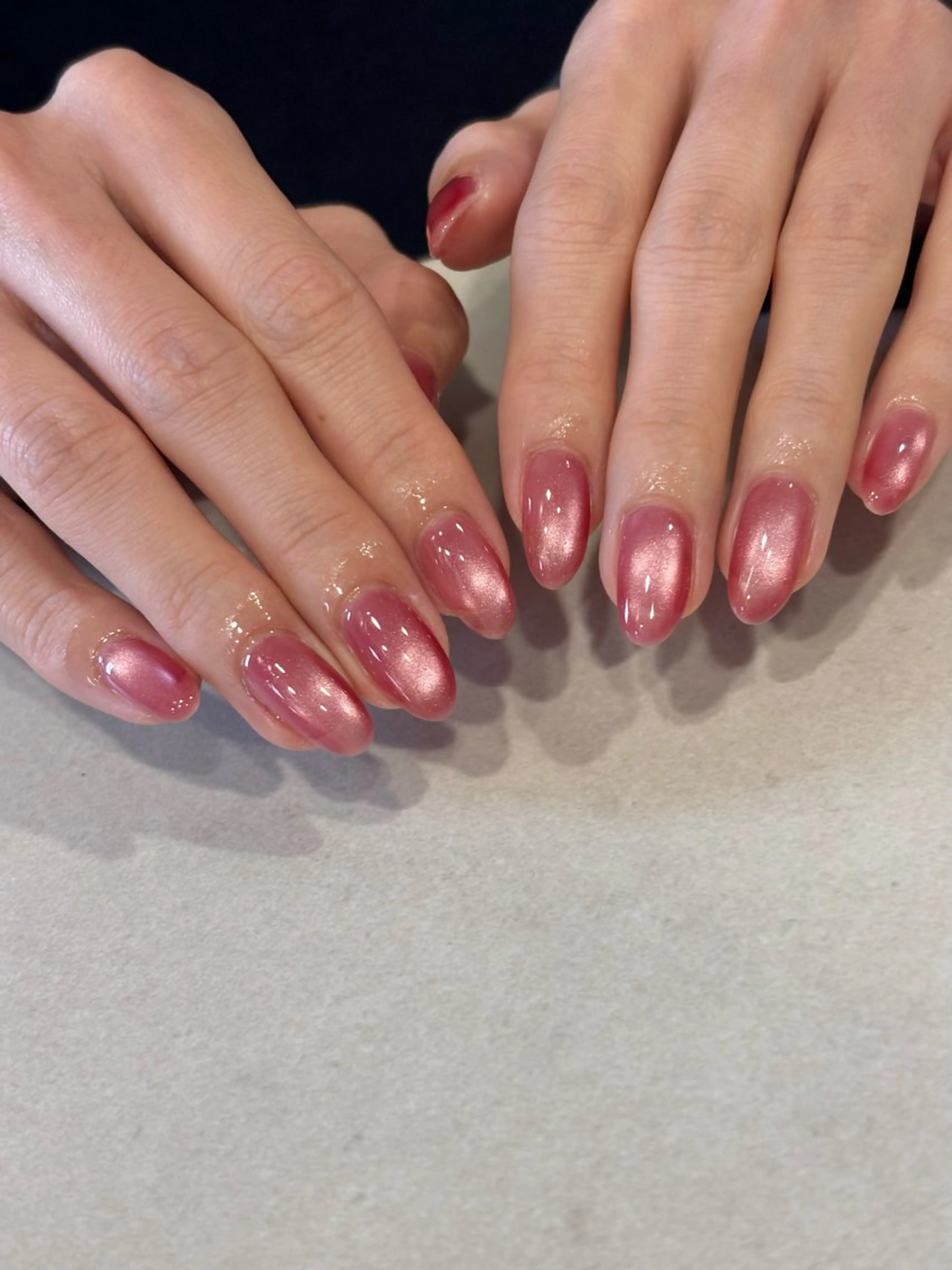 ネイル マグネットネイル 春ネイル ハンドネイル iconail 下北沢 NONのネイルデザイン