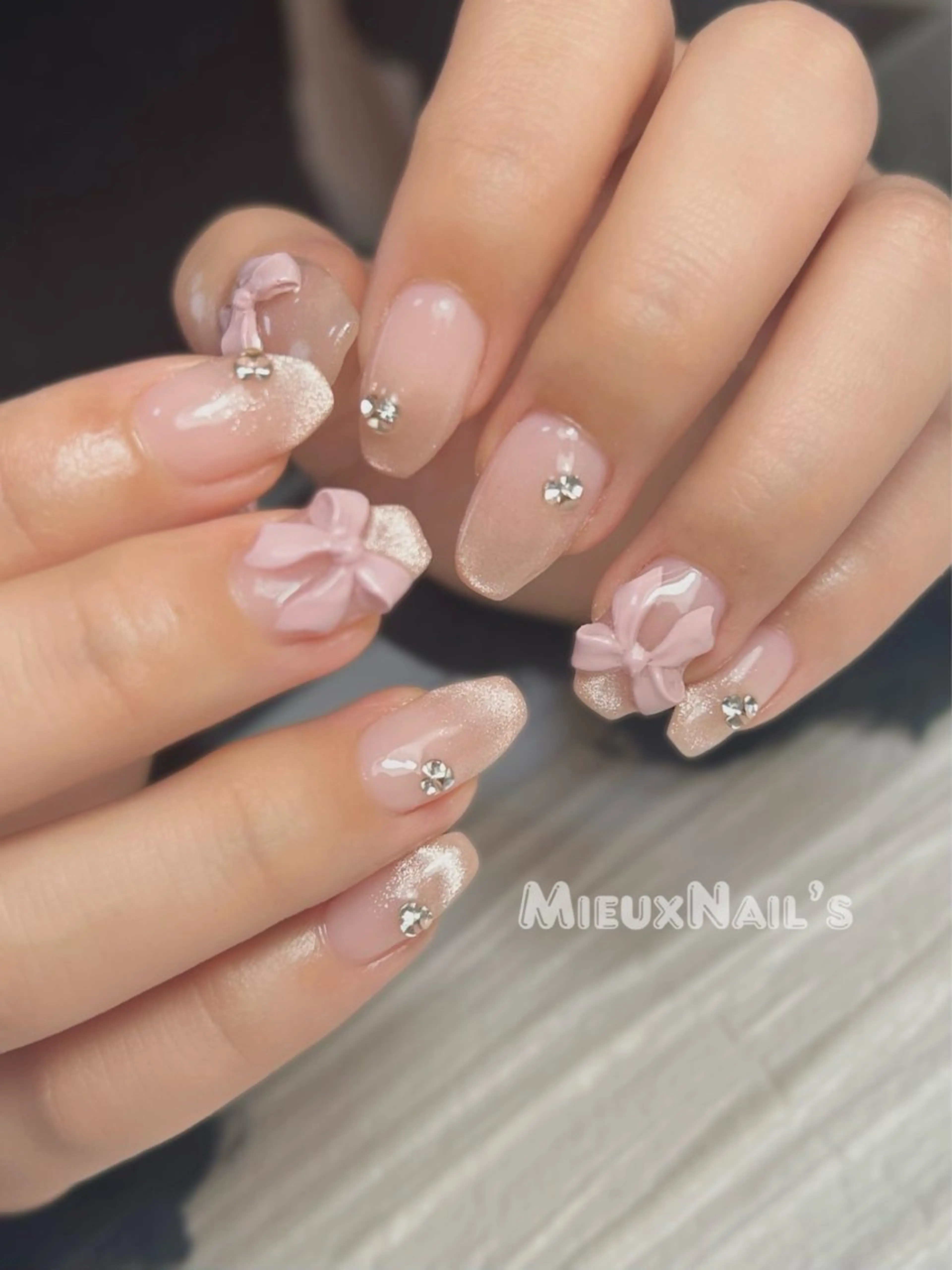 ネイル Miyu❤️‍🔥 Mieuxnailsのネイルデザイン