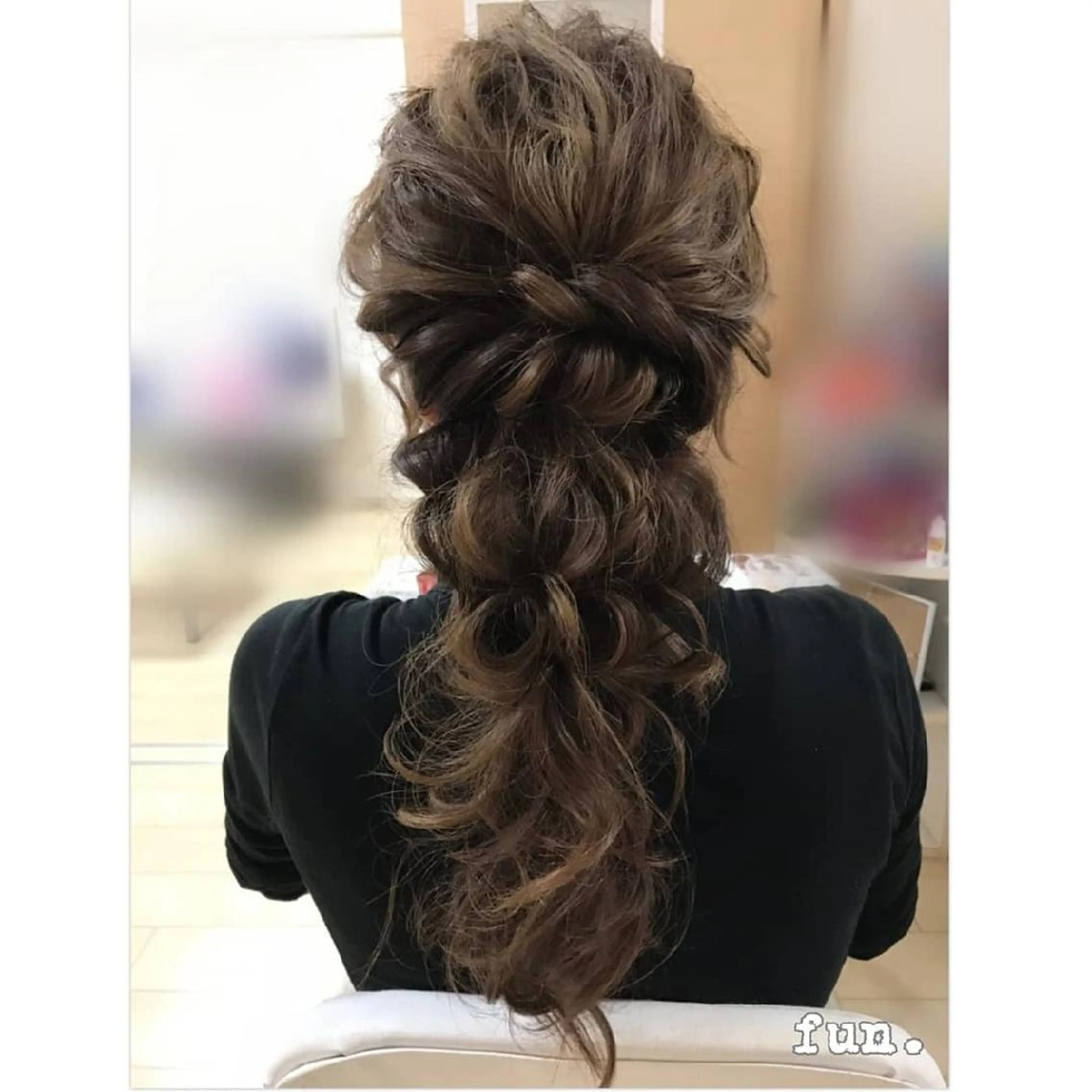 ロング ヘアアレンジ fun./ヘアセット /エクステ/着付のその他イメージ