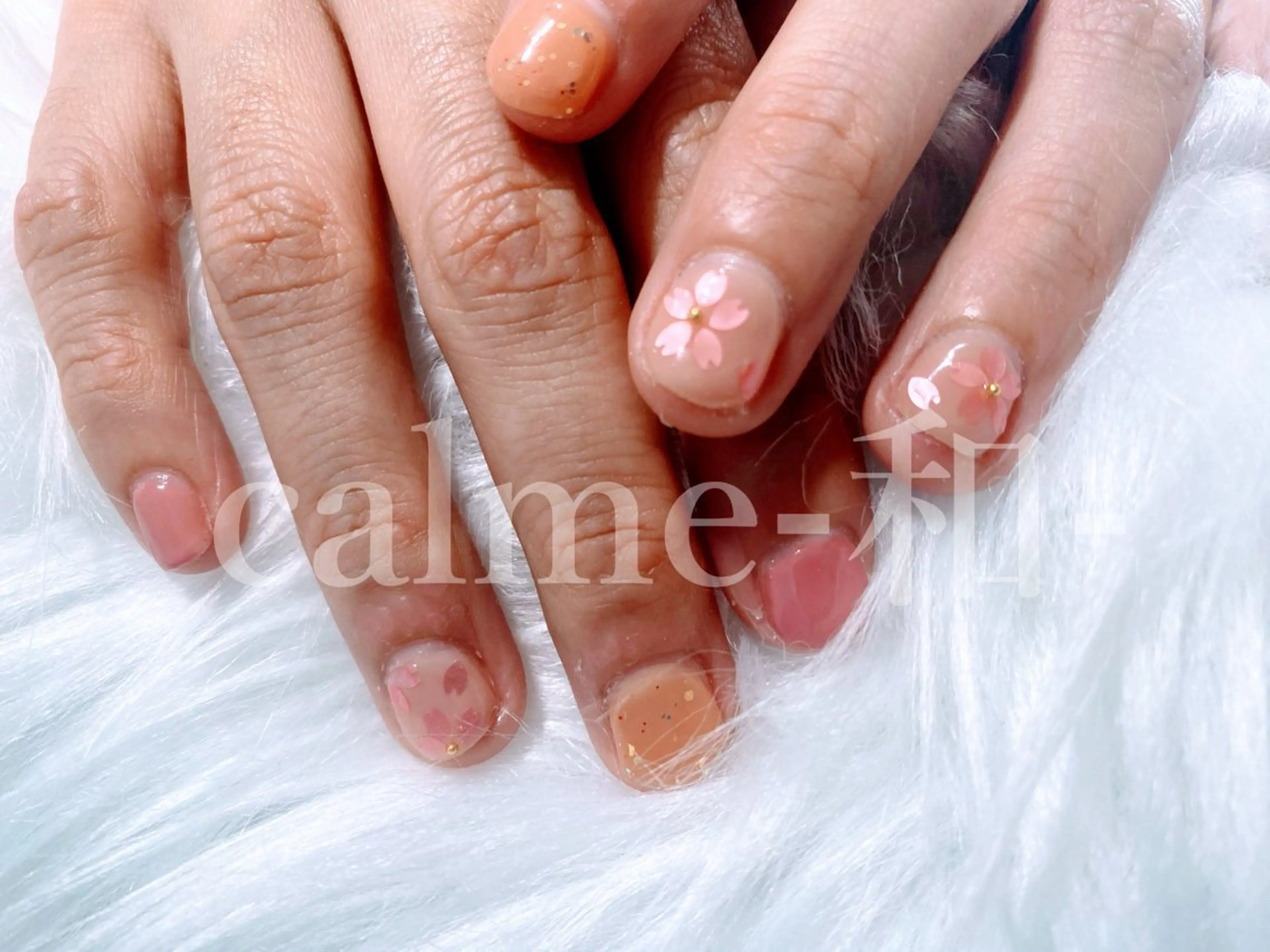 ネイル calme -和-のネイルデザイン