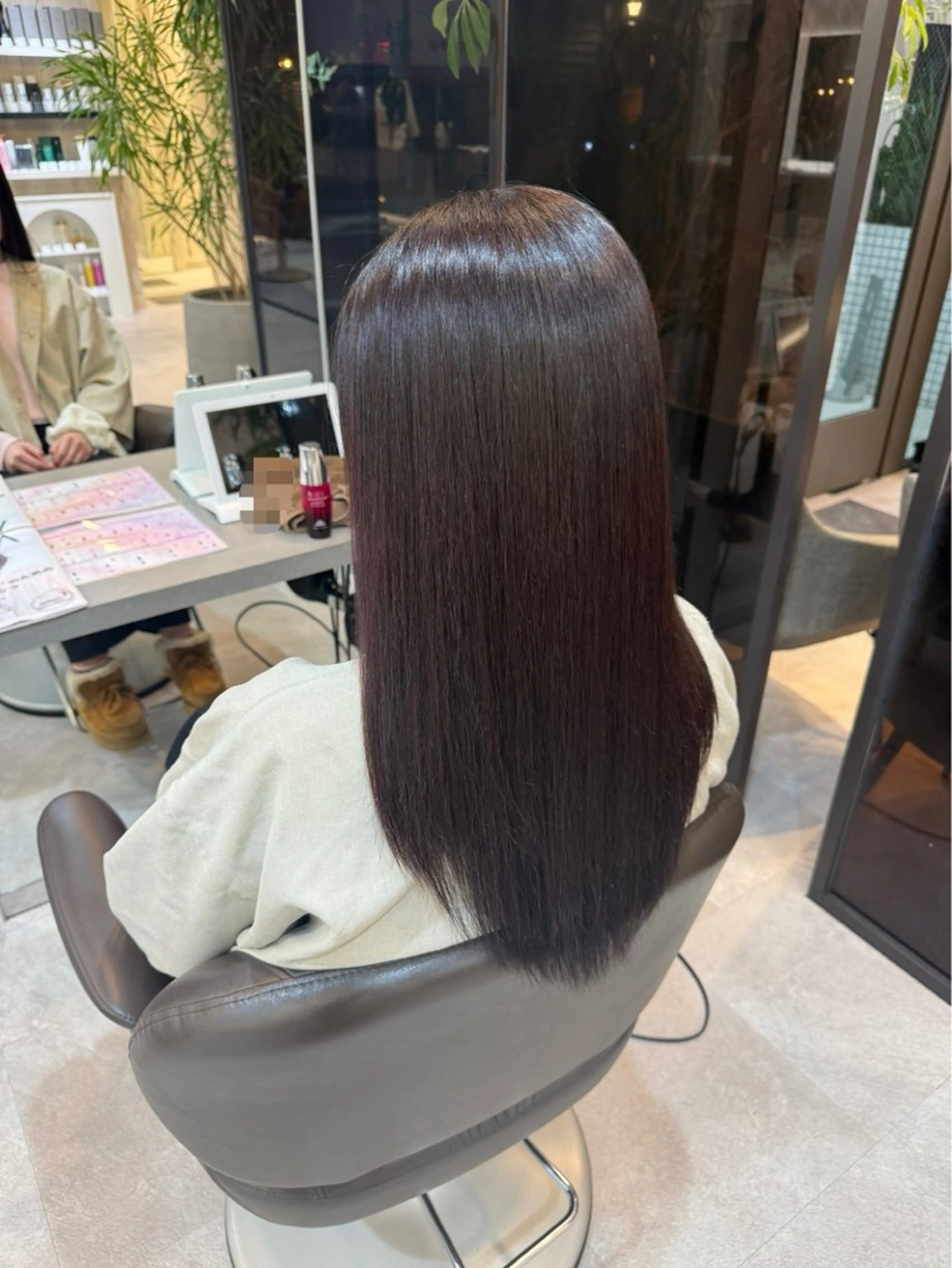 ロング カラー 守 瑞希のヘアスタイル