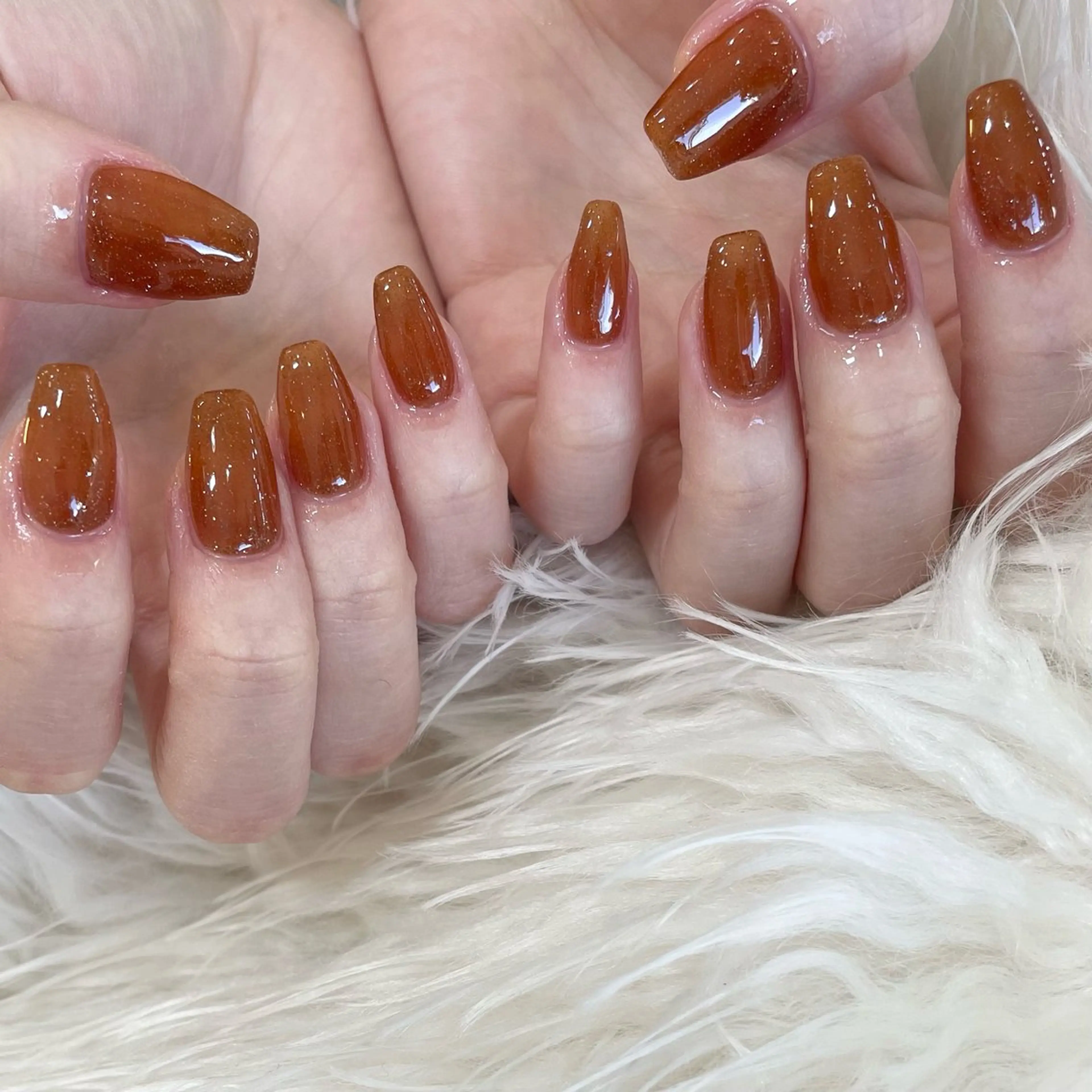 ネイル ブラウン Nail Salon Gummi.のネイルデザイン