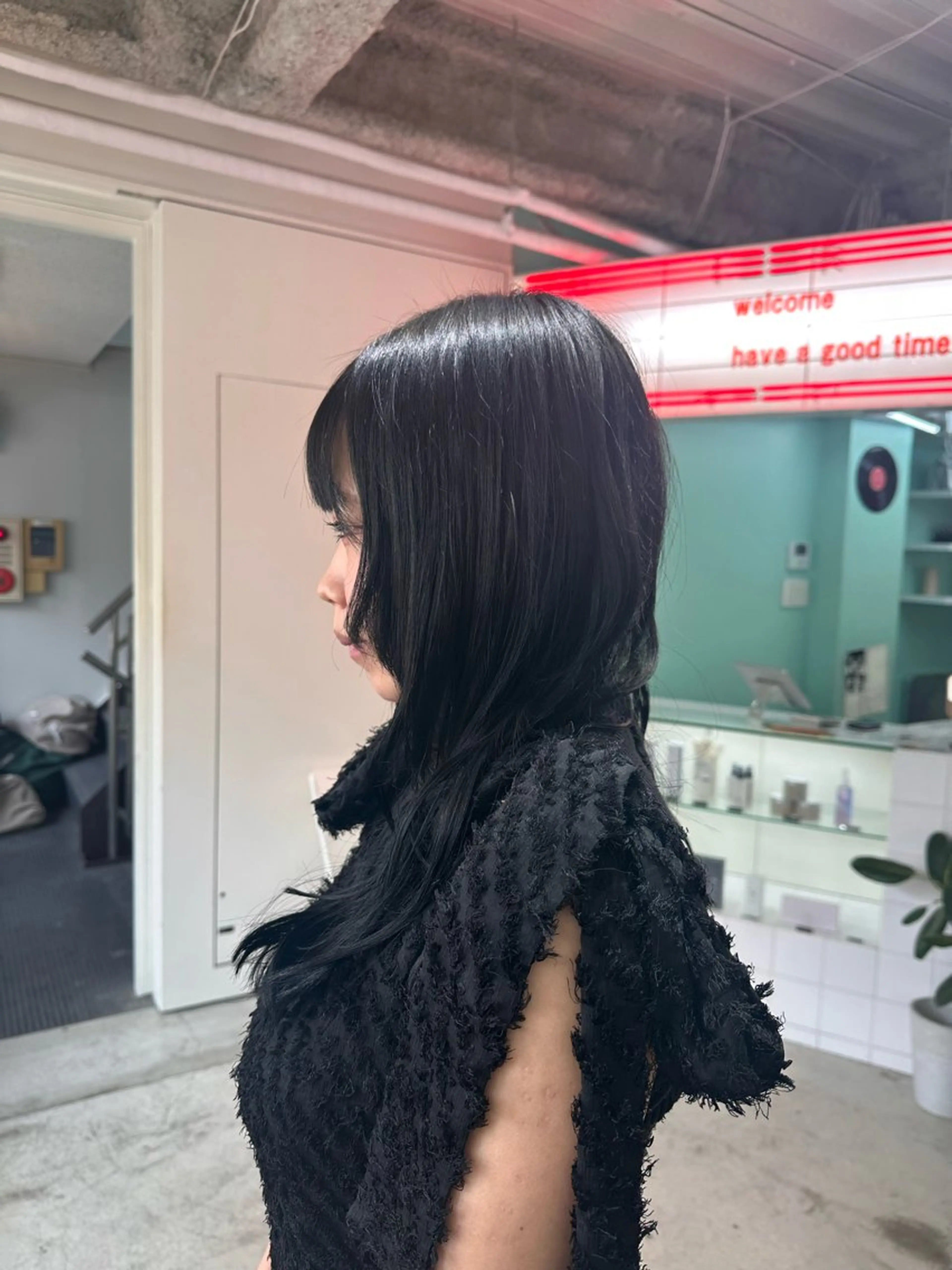 ロング カラー ヘアカラー トリートメント エクステ 🧤高明度ハイトーン 🧤莉音のヘアスタイル