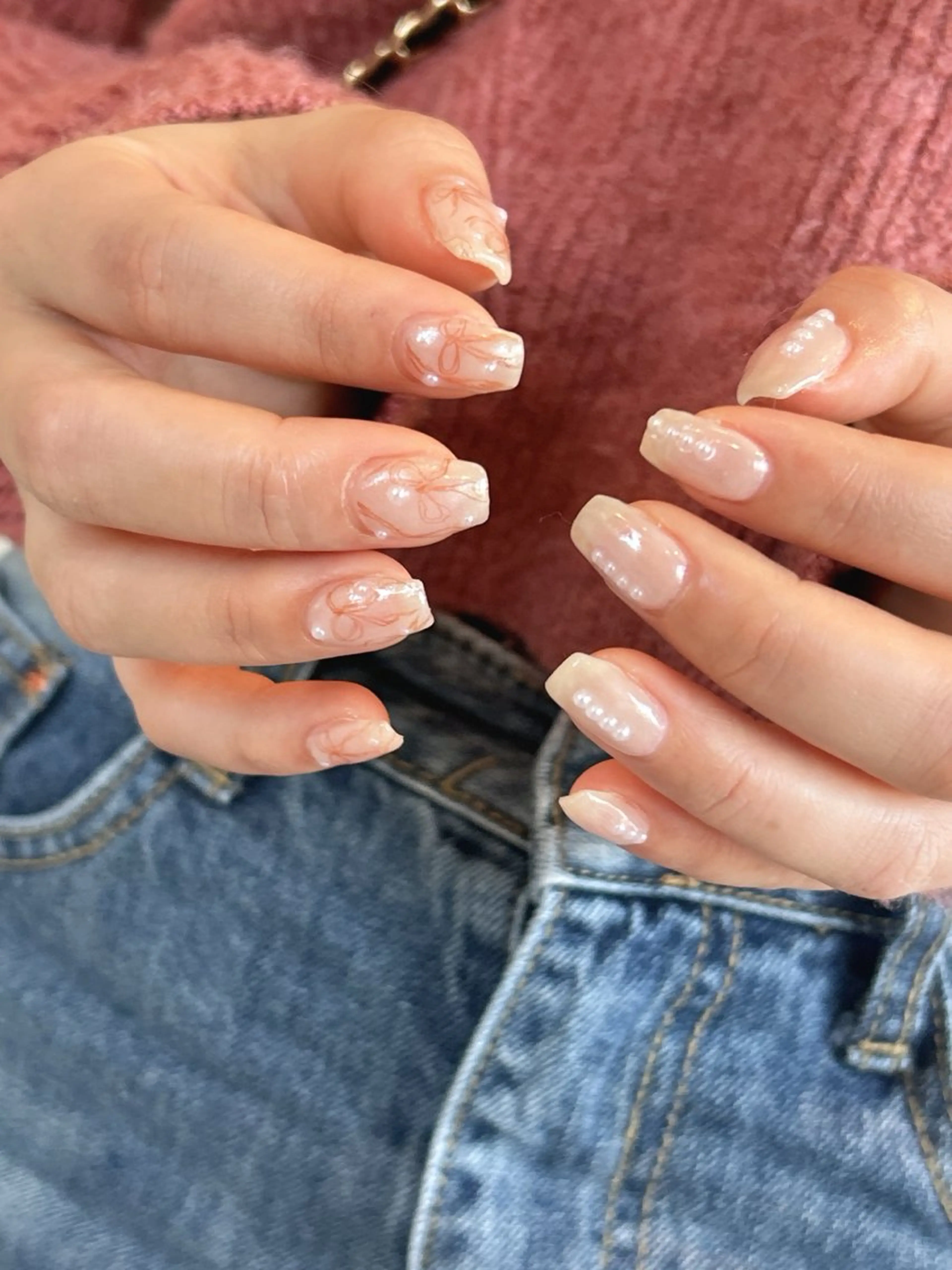 ネイル ハンドネイル フットネイル tote. sumileのネイルデザイン