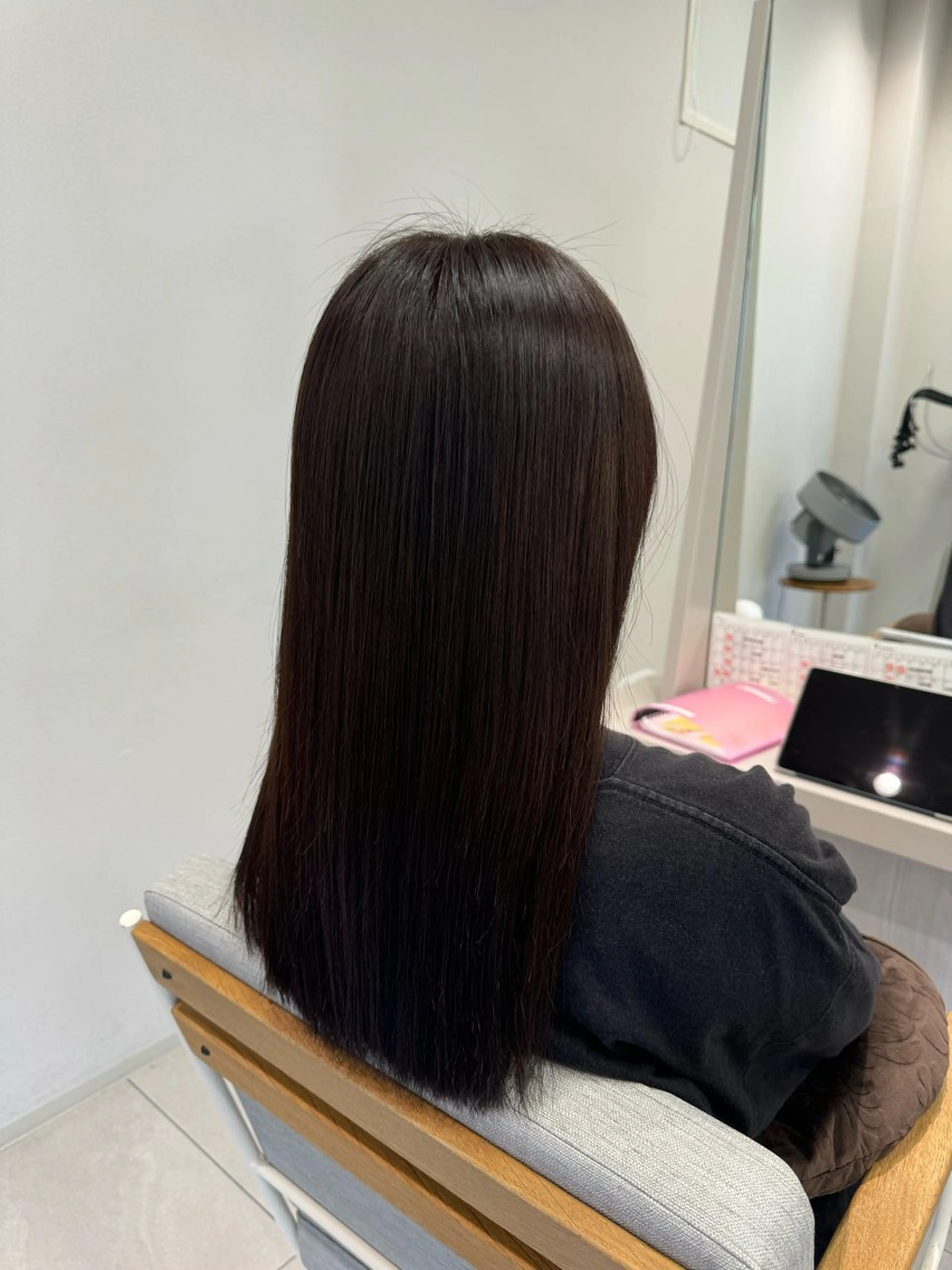 ロング カラー CRECE💫永尾 胡桃のヘアスタイル