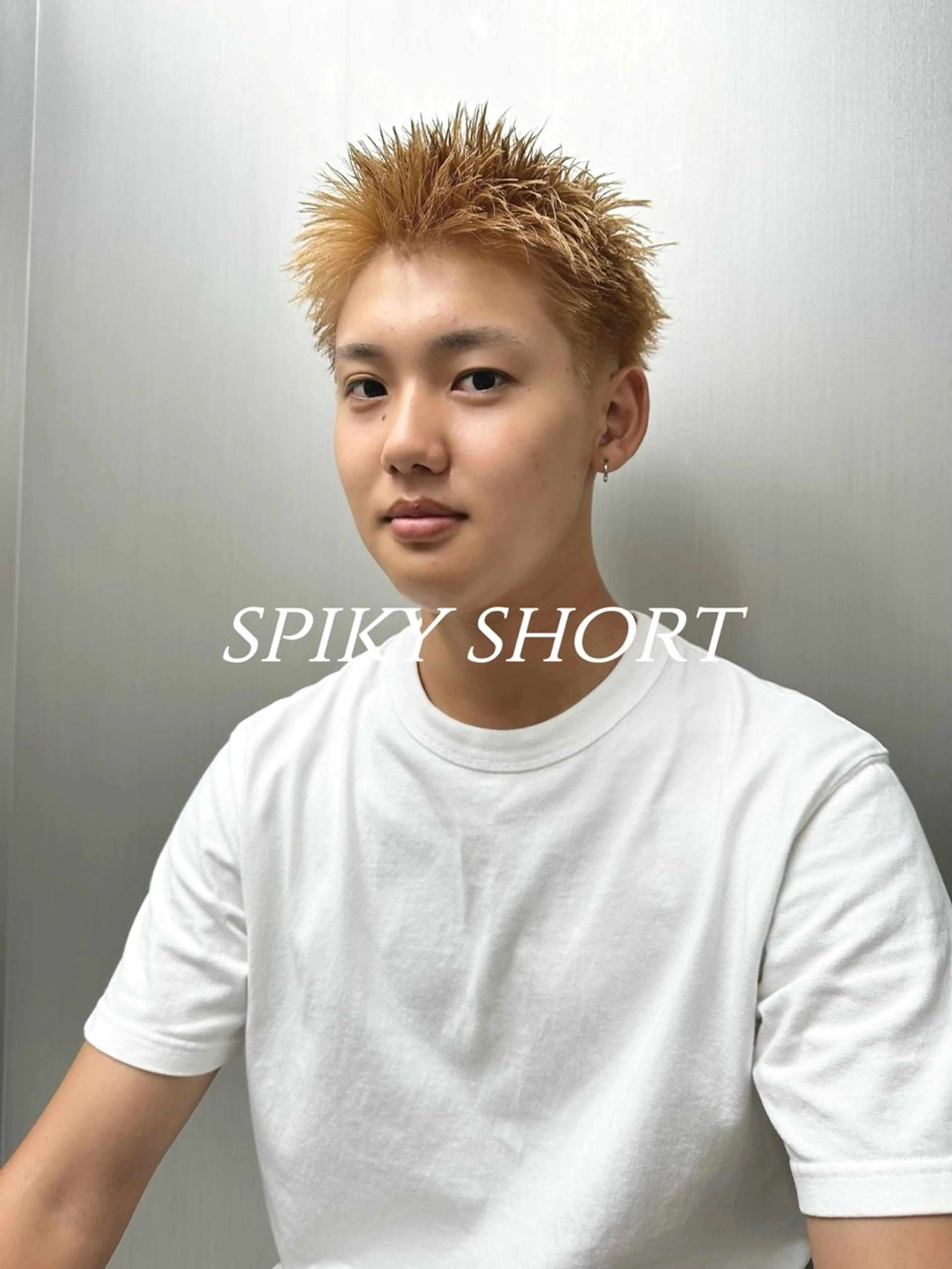 ショート カラー メンズ カット ヘアカラー トリートメント 💈メンズ/パーマ 💈中目黒/谷のヘアスタイル