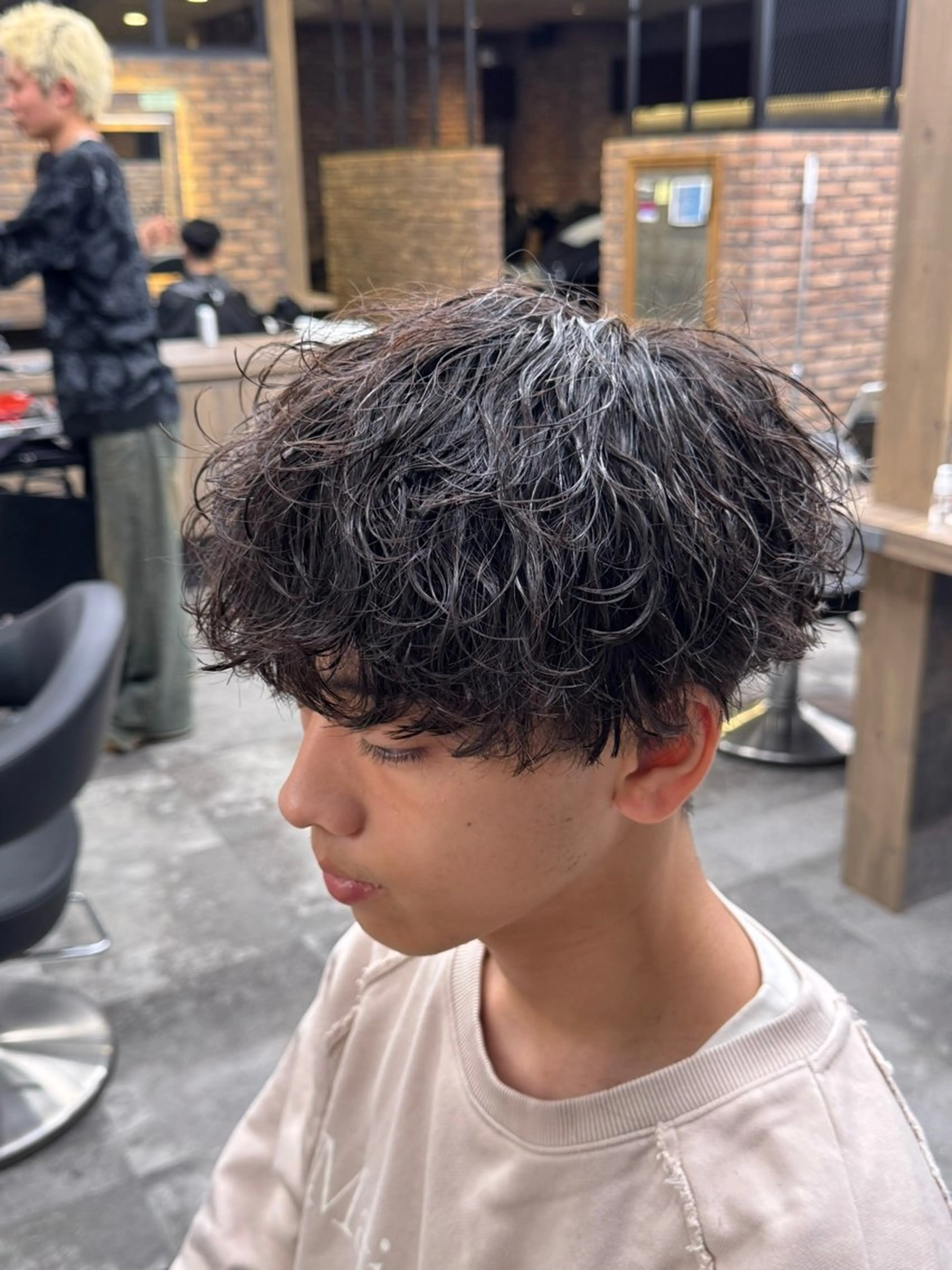 パーマ メンズ カット パーマ パーマ特化/ MANARUのヘアスタイル