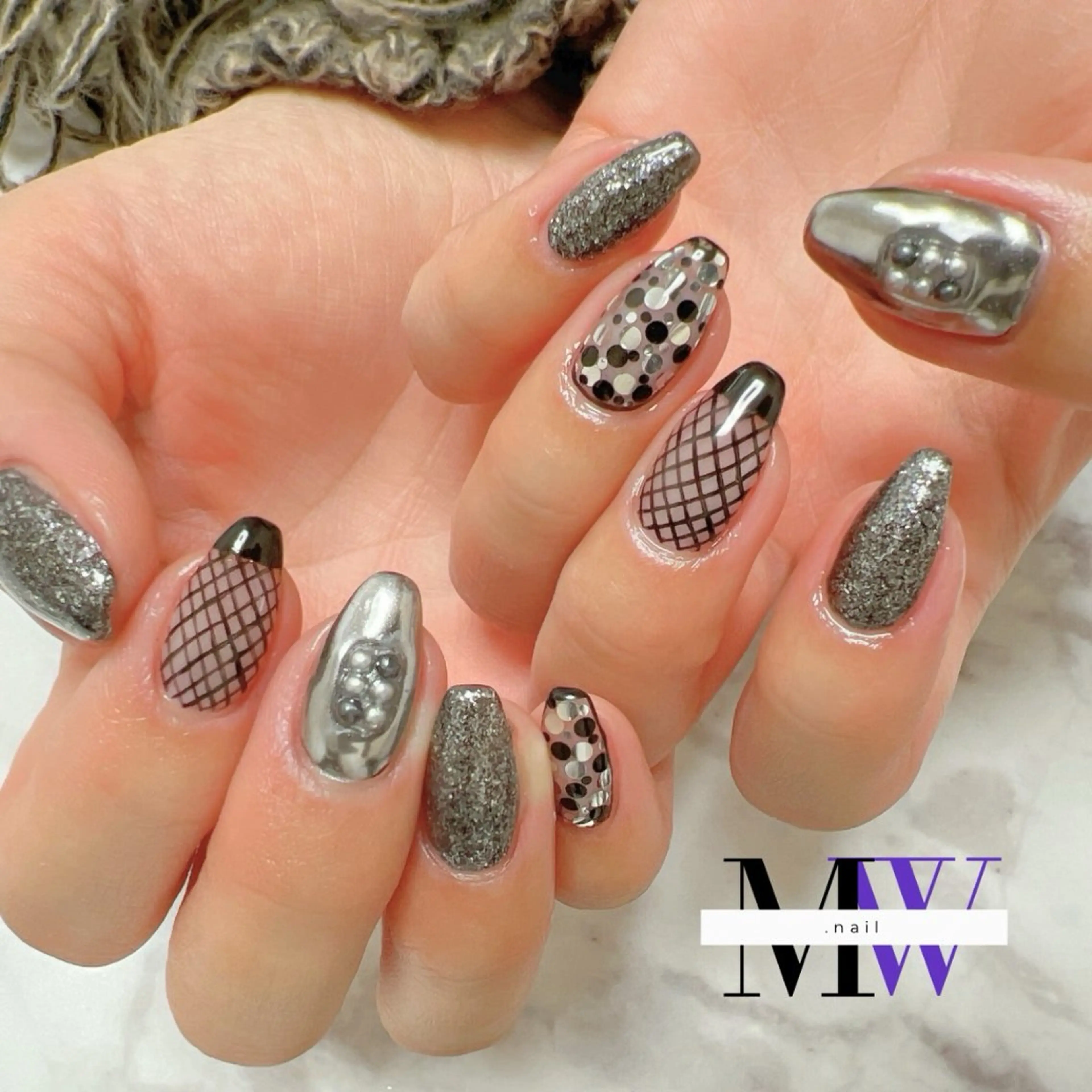 ネイル MW .nailのネイルデザイン