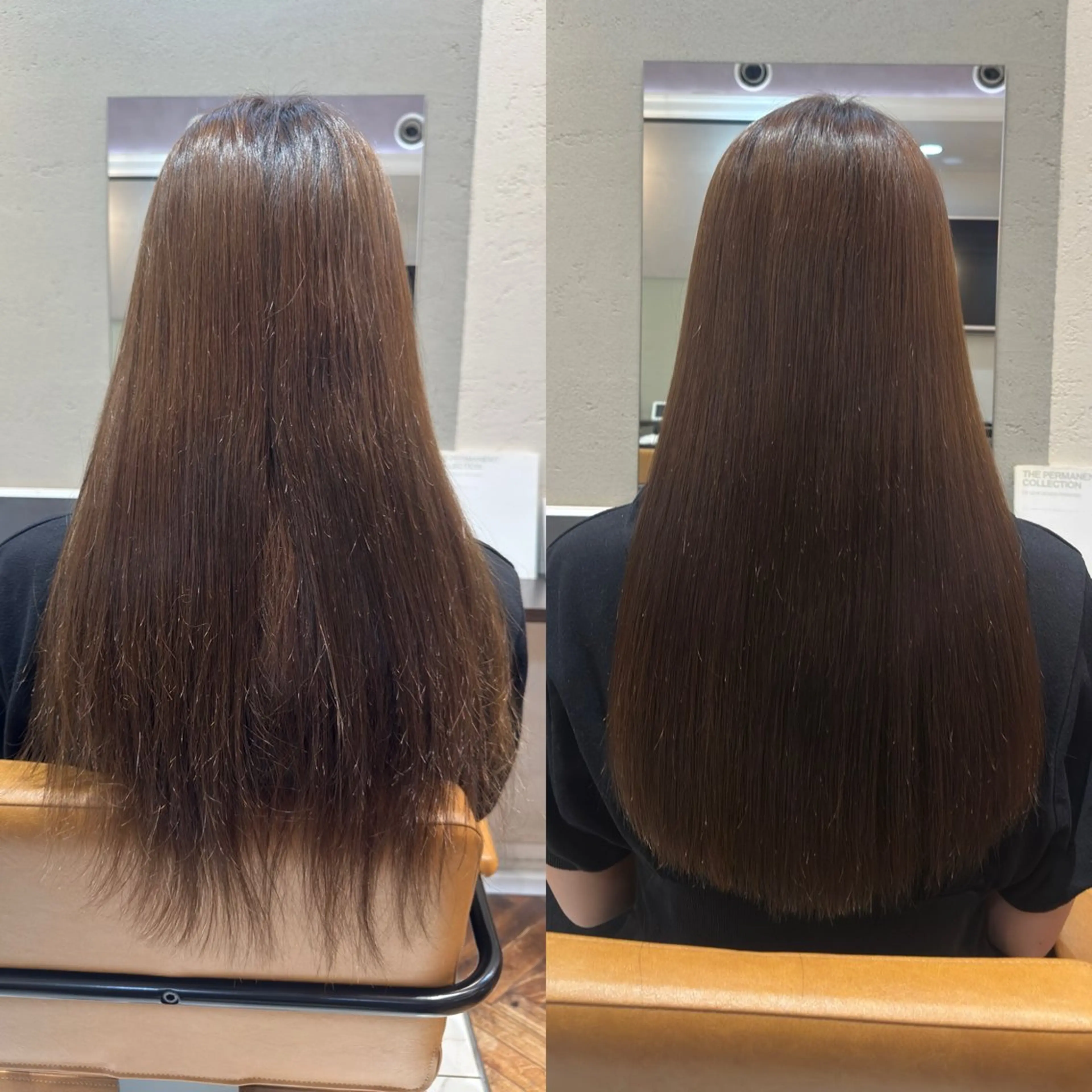 ロング カット 頭から整える美容師 松田のヘアスタイル