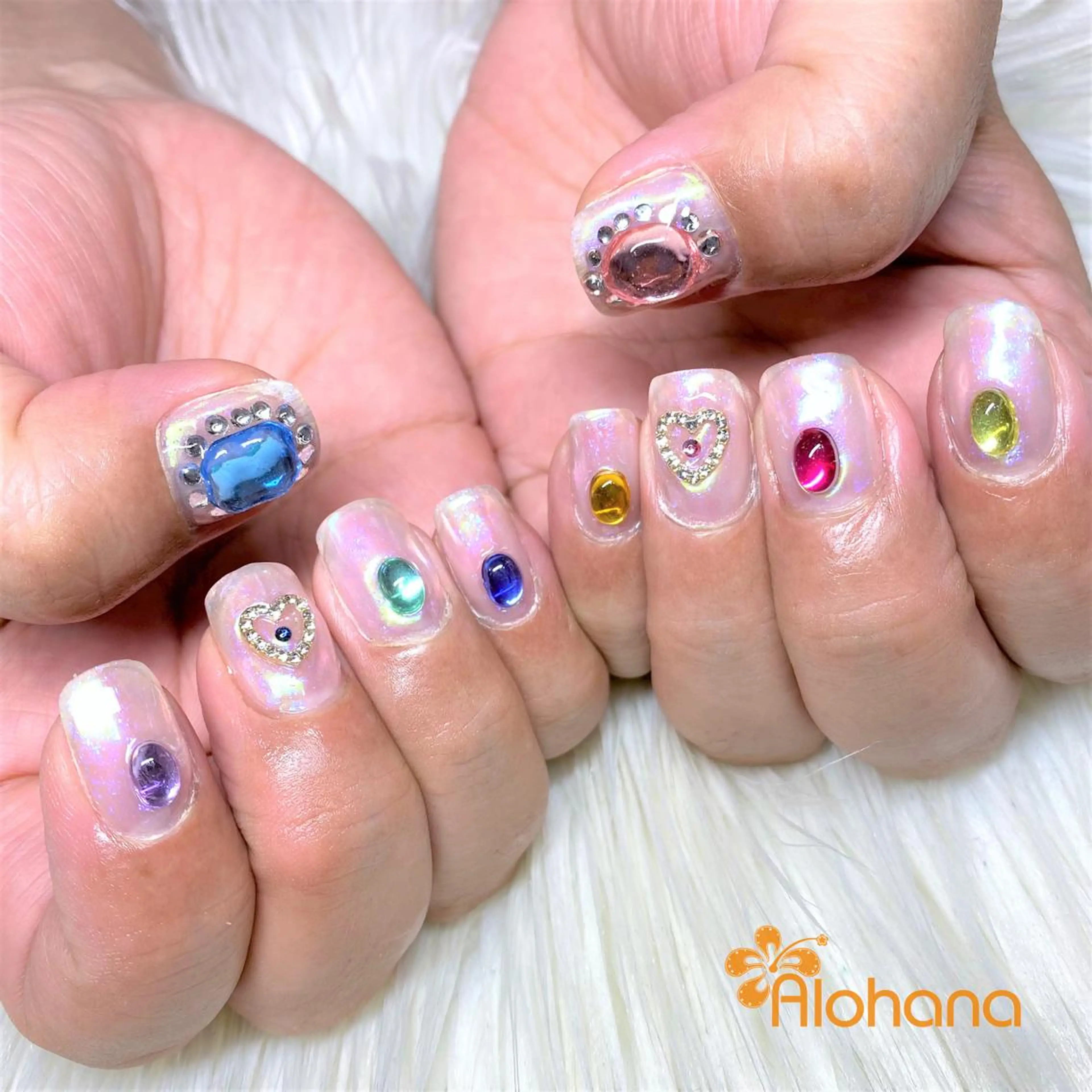 ネイル ハンドネイル Alohana Minaのネイルデザイン