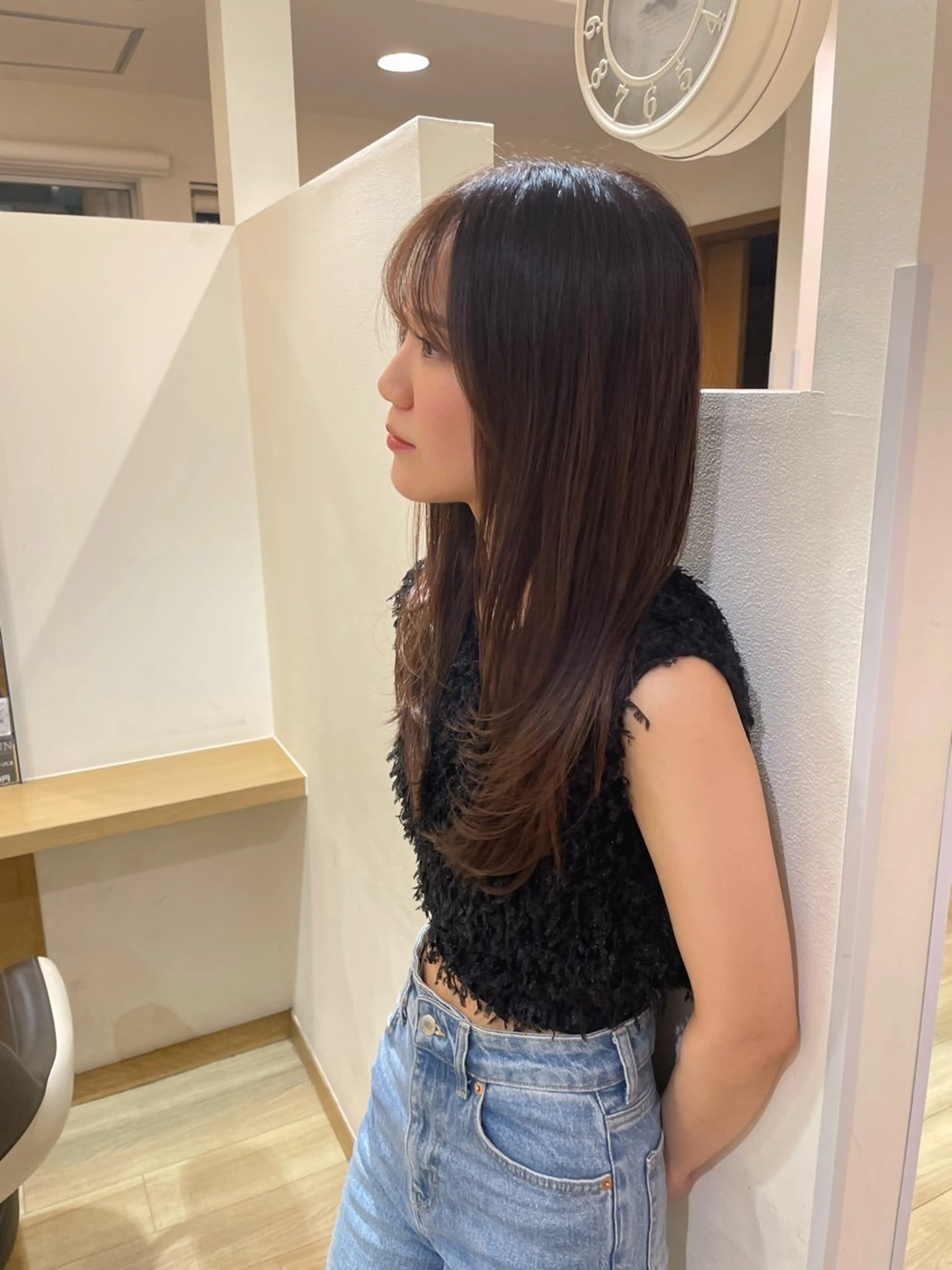 ロング カラー 韓国レイヤー🎀/ 顔周り特化🎀/豊田のヘアスタイル