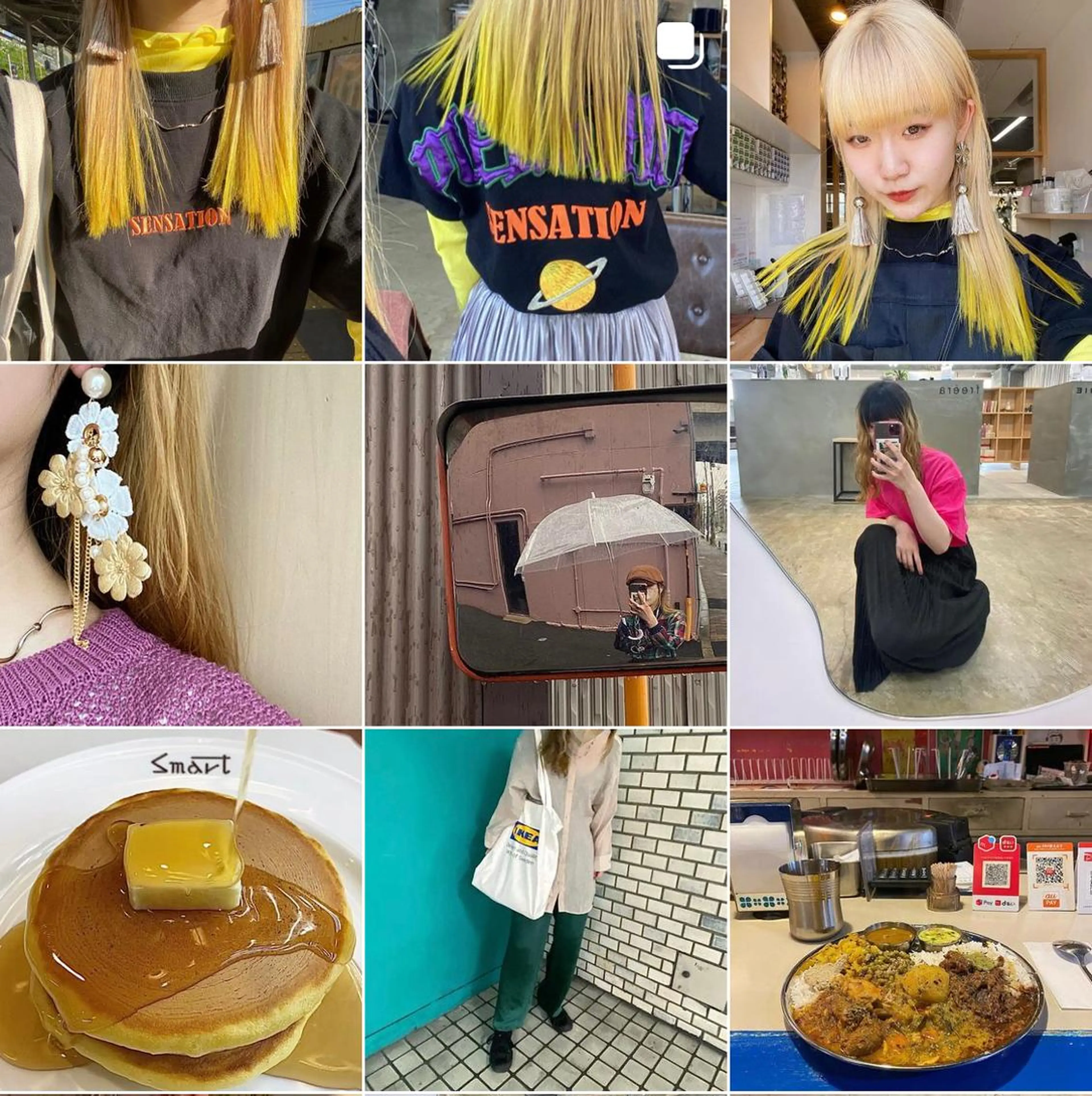 茜璃/ブリーチカラー /レイヤーカットのヘアスタイル