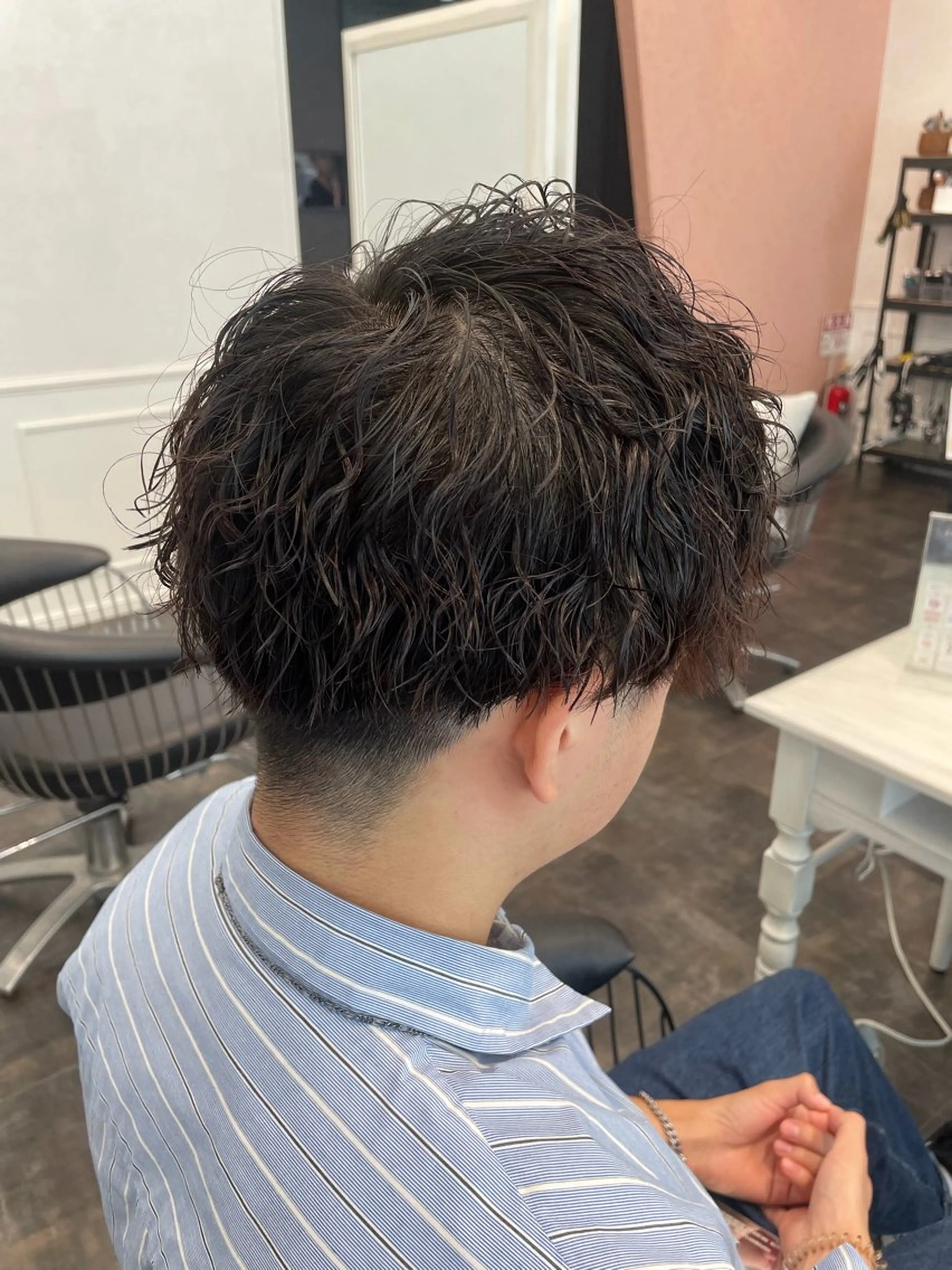 パーマ メンズ LaBless大阪 山下颯太のヘアスタイル