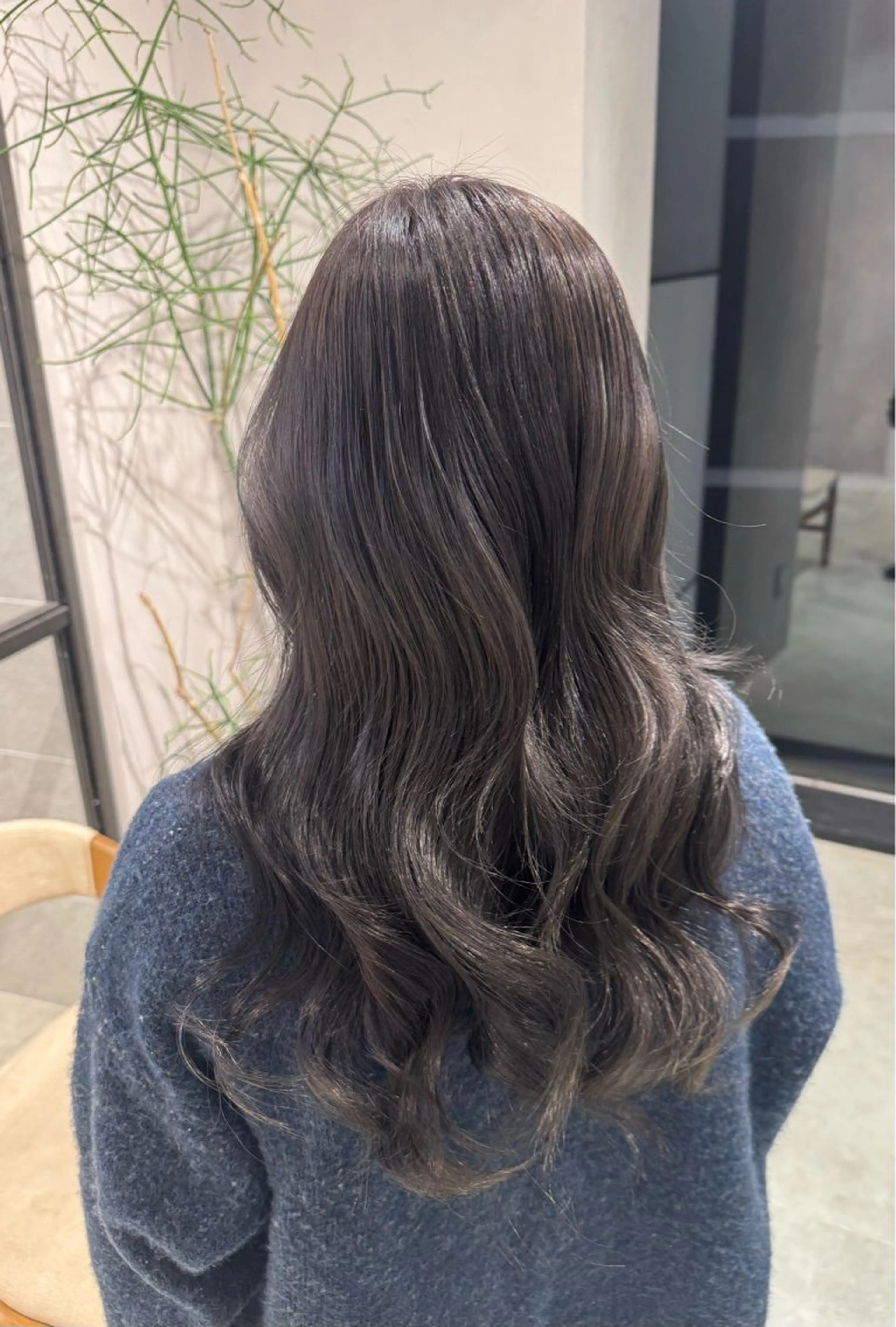カラー 透明感カラー グレージュ カット ヘアカラー トリートメント 透明感カラー✨艶髪 制作🌱山根あゆみのヘアスタイル