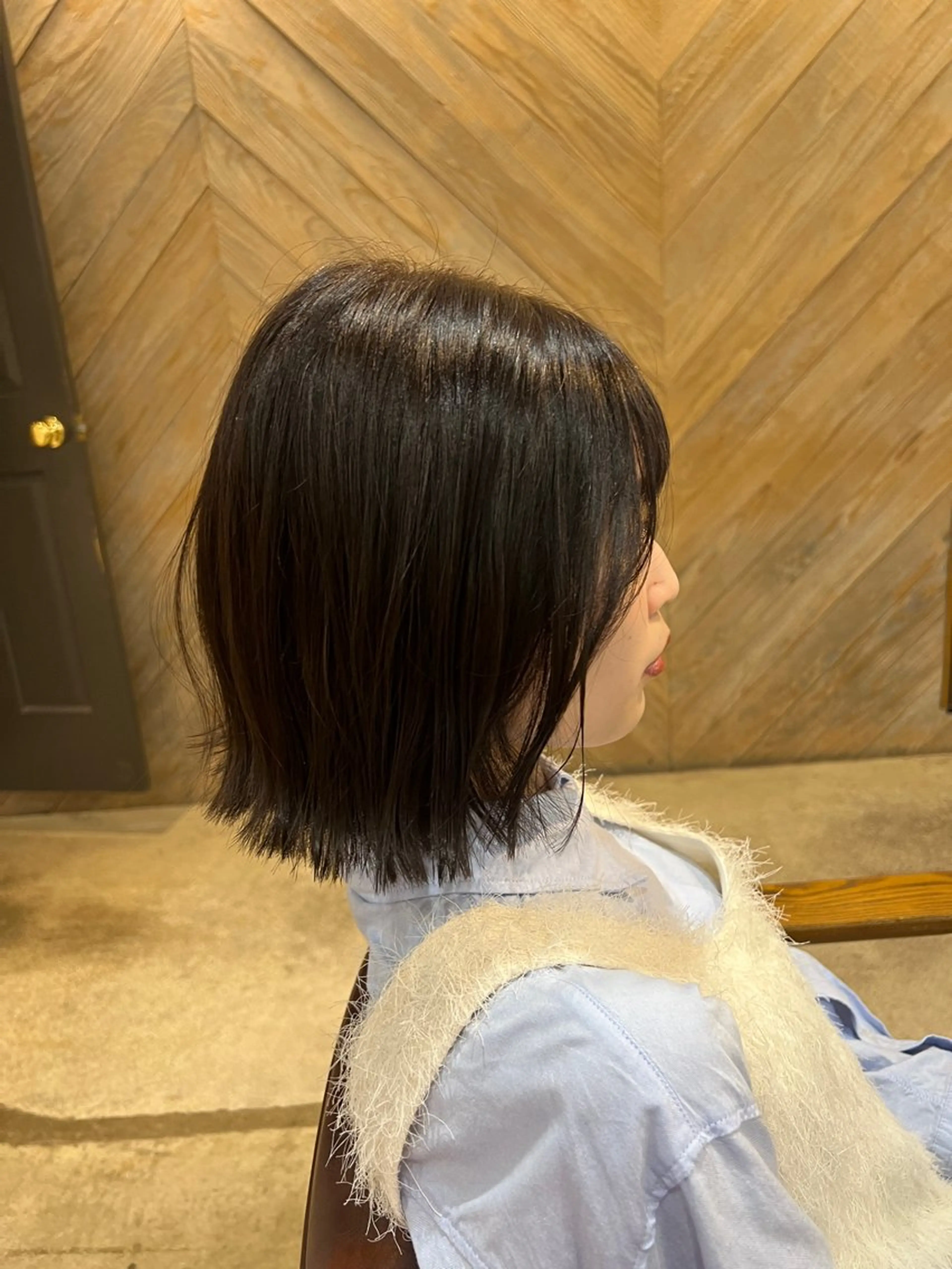 ミディアム ボブ beleefric 🩵チセのヘアスタイル