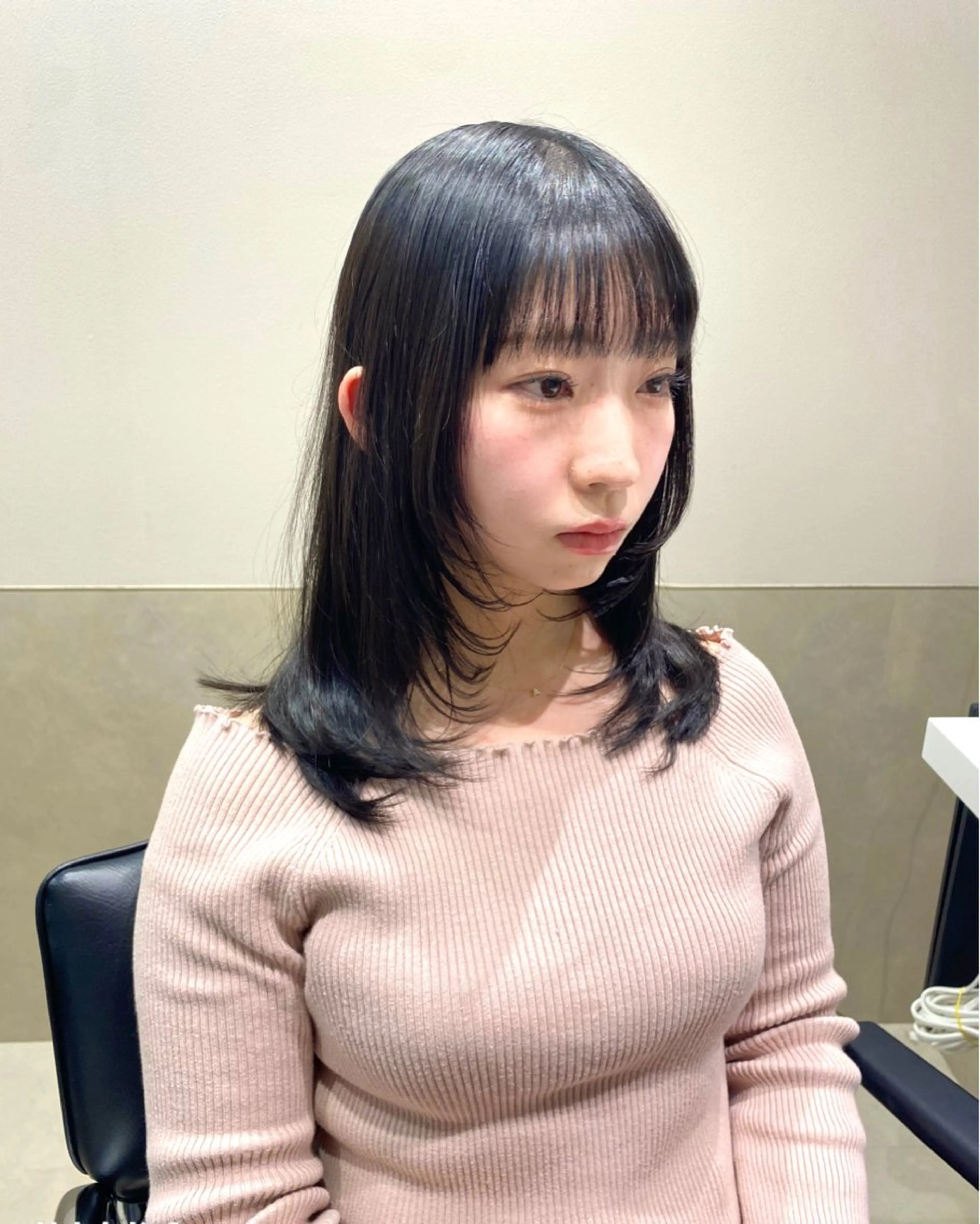 ミディアム カラー 絹髪質感TR💫 レイヤーカット/熊澤のヘアスタイル