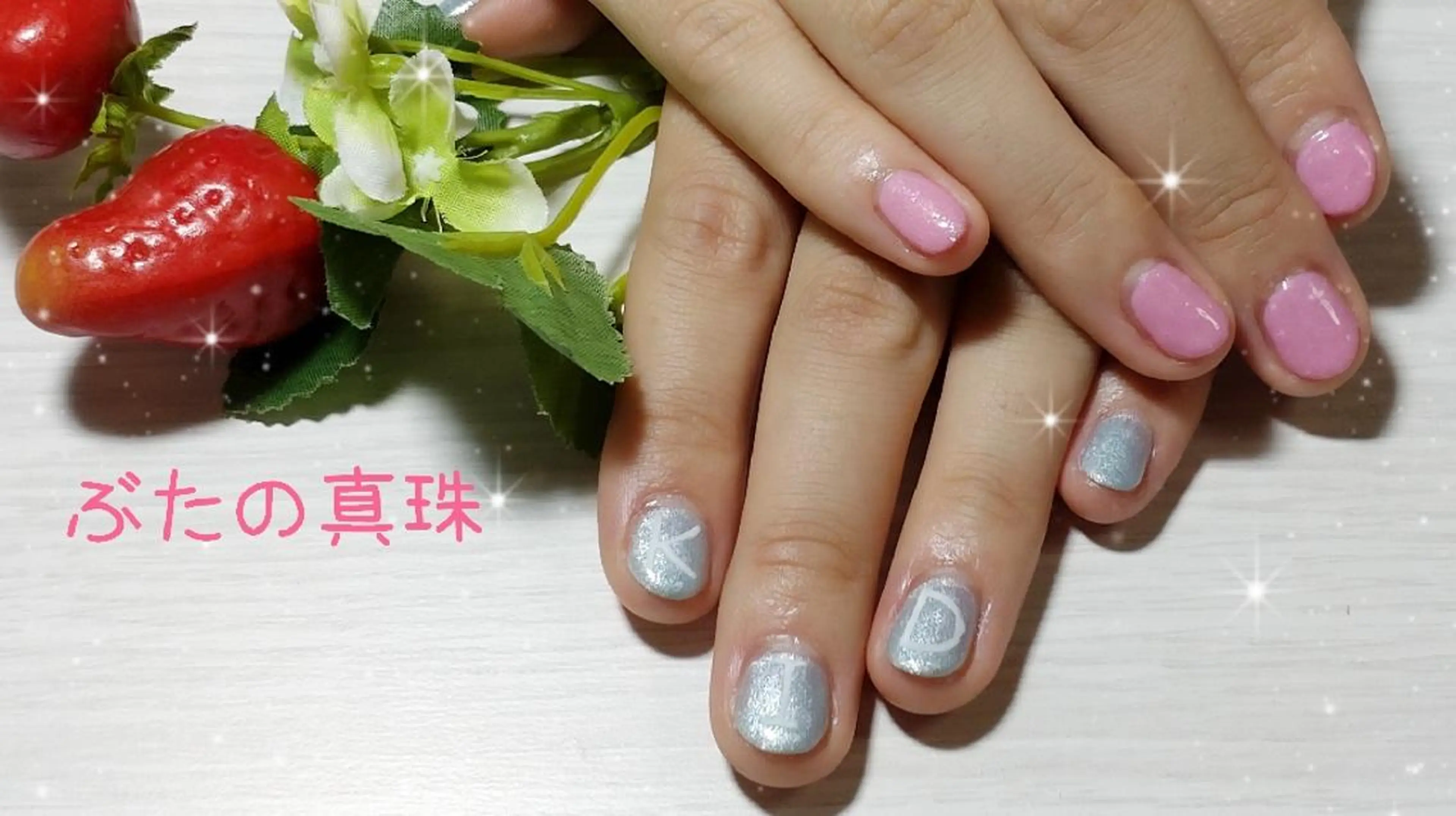 ネイル ハンドネイル 林 珠里のネイルデザイン