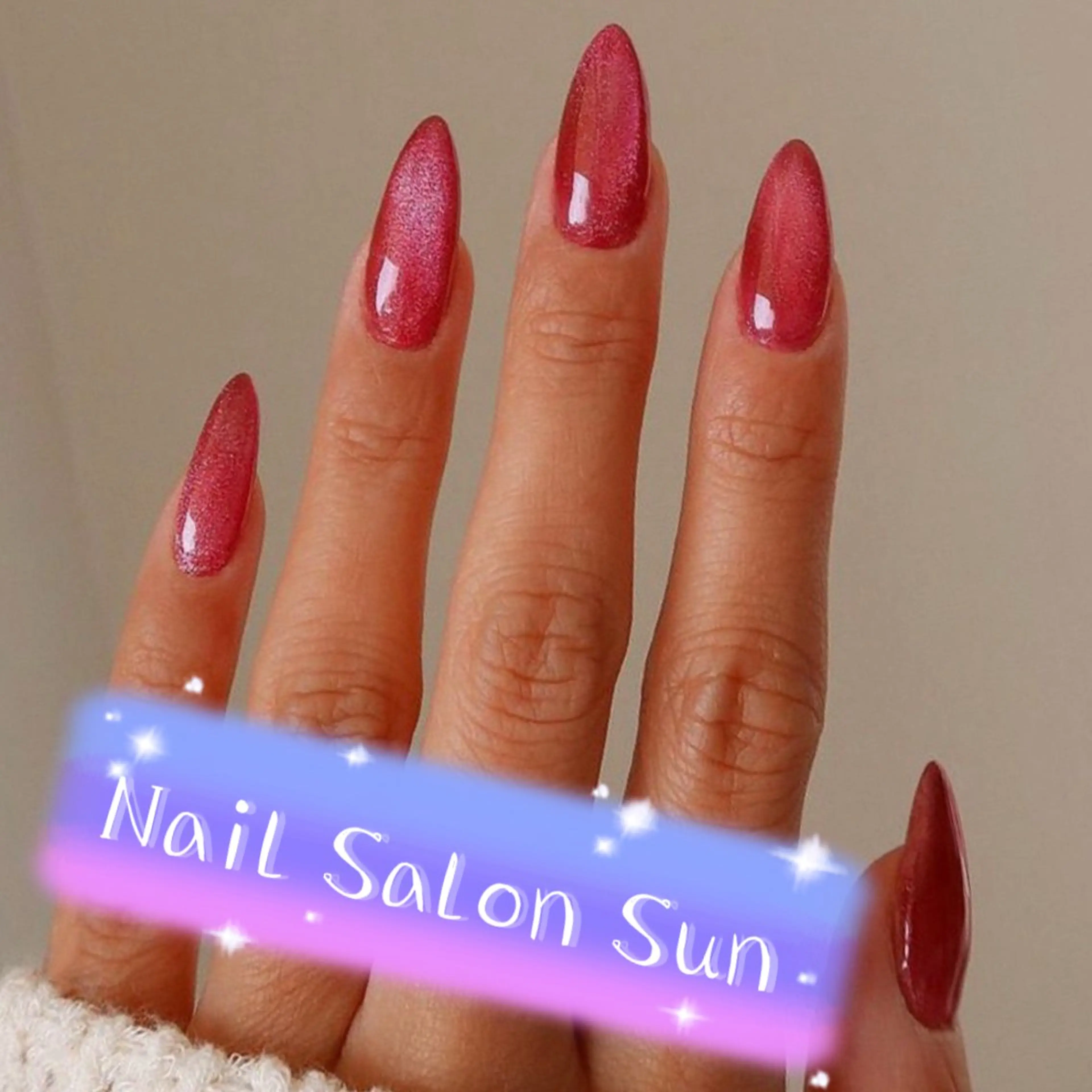 ネイル マグネットネイル ハンドネイル Sun Nail サン ネイルサロンのネイルデザイン