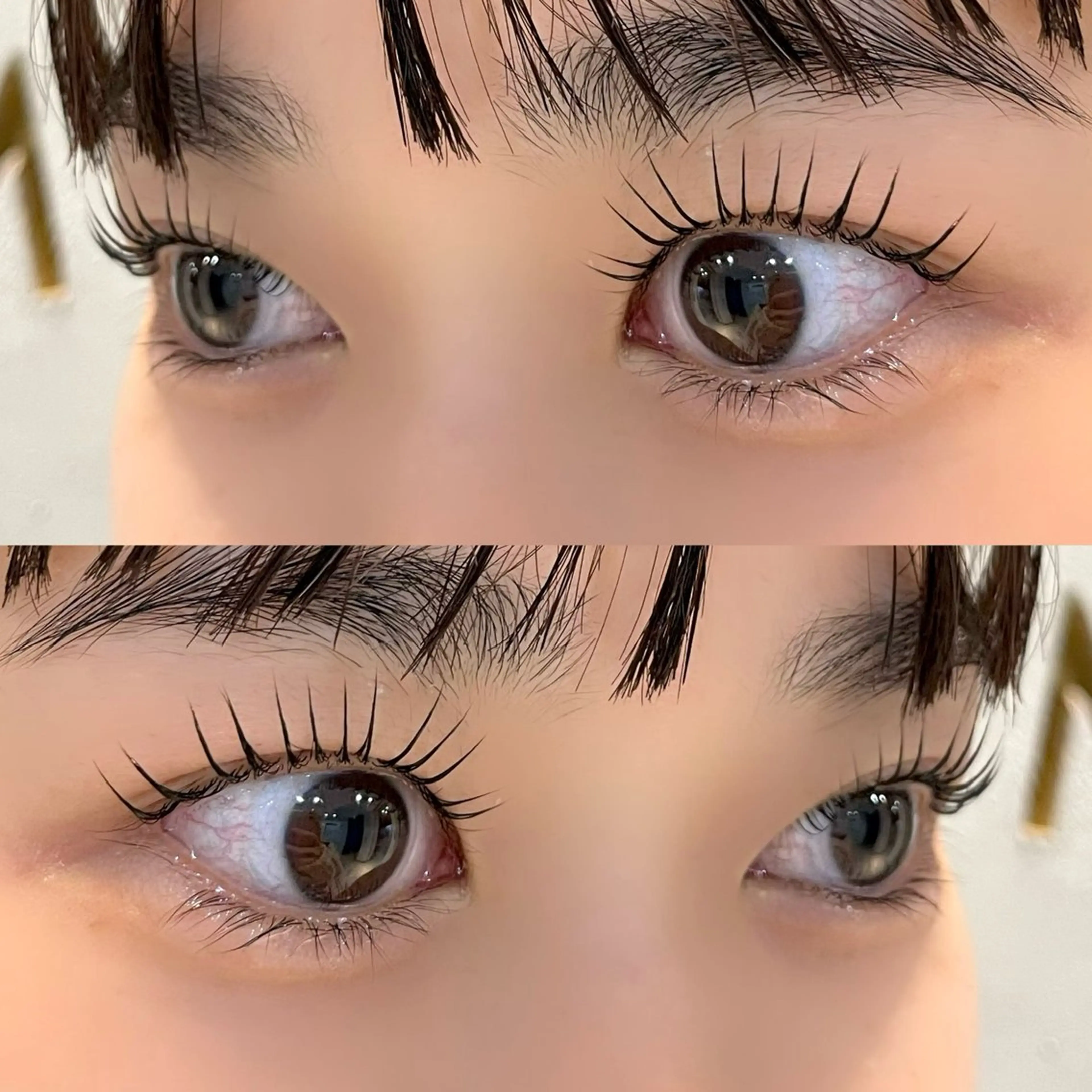 マツエク・マツパ 束感まつ毛 一重×まつ毛パーマ 眉毛/まつ毛/代官山 アイサロン🌻NAEのマツエク・マツパデザイン