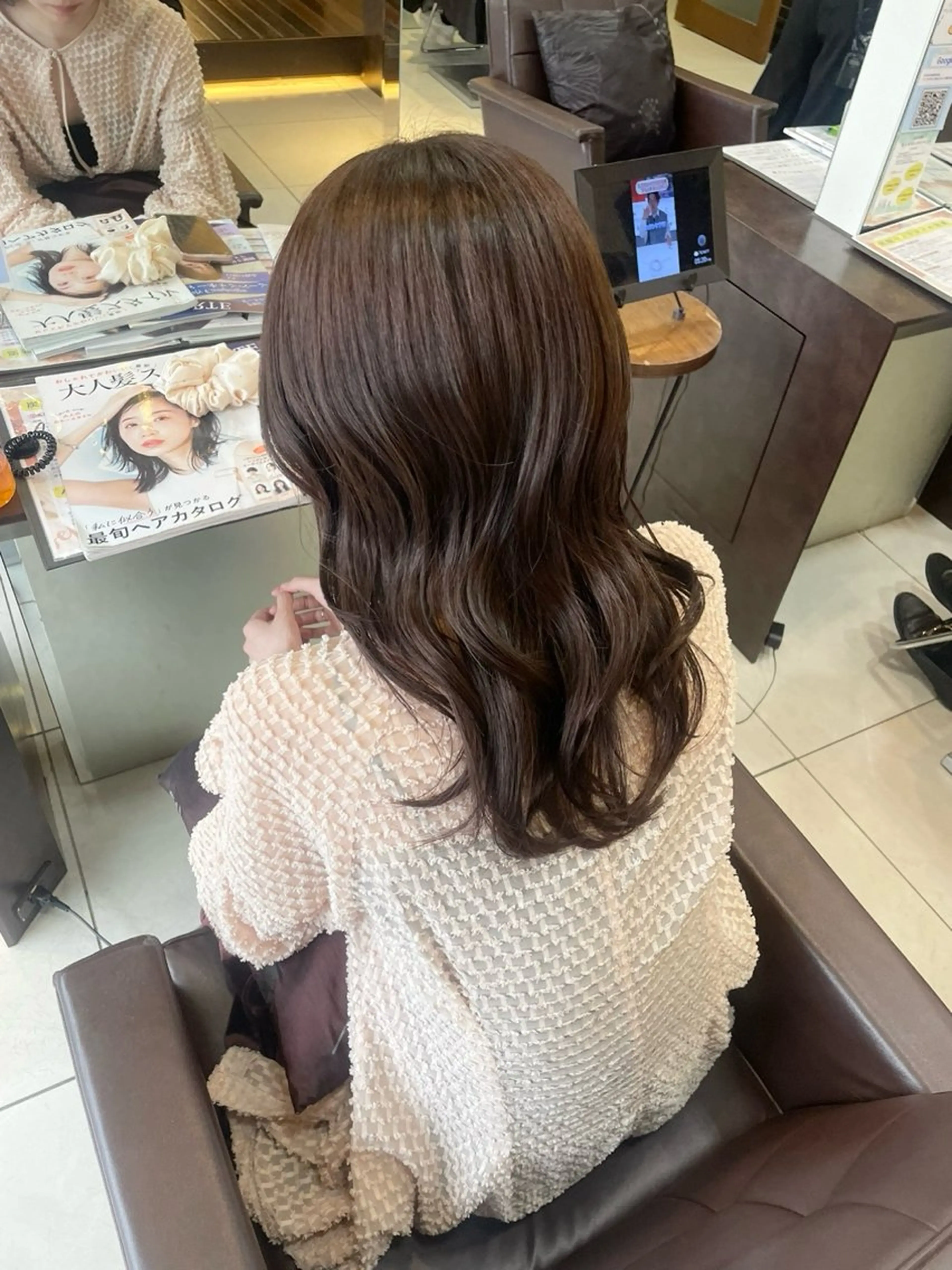 ロング 髪質改善/艶カラー 縮毛矯正/晴のヘアスタイル