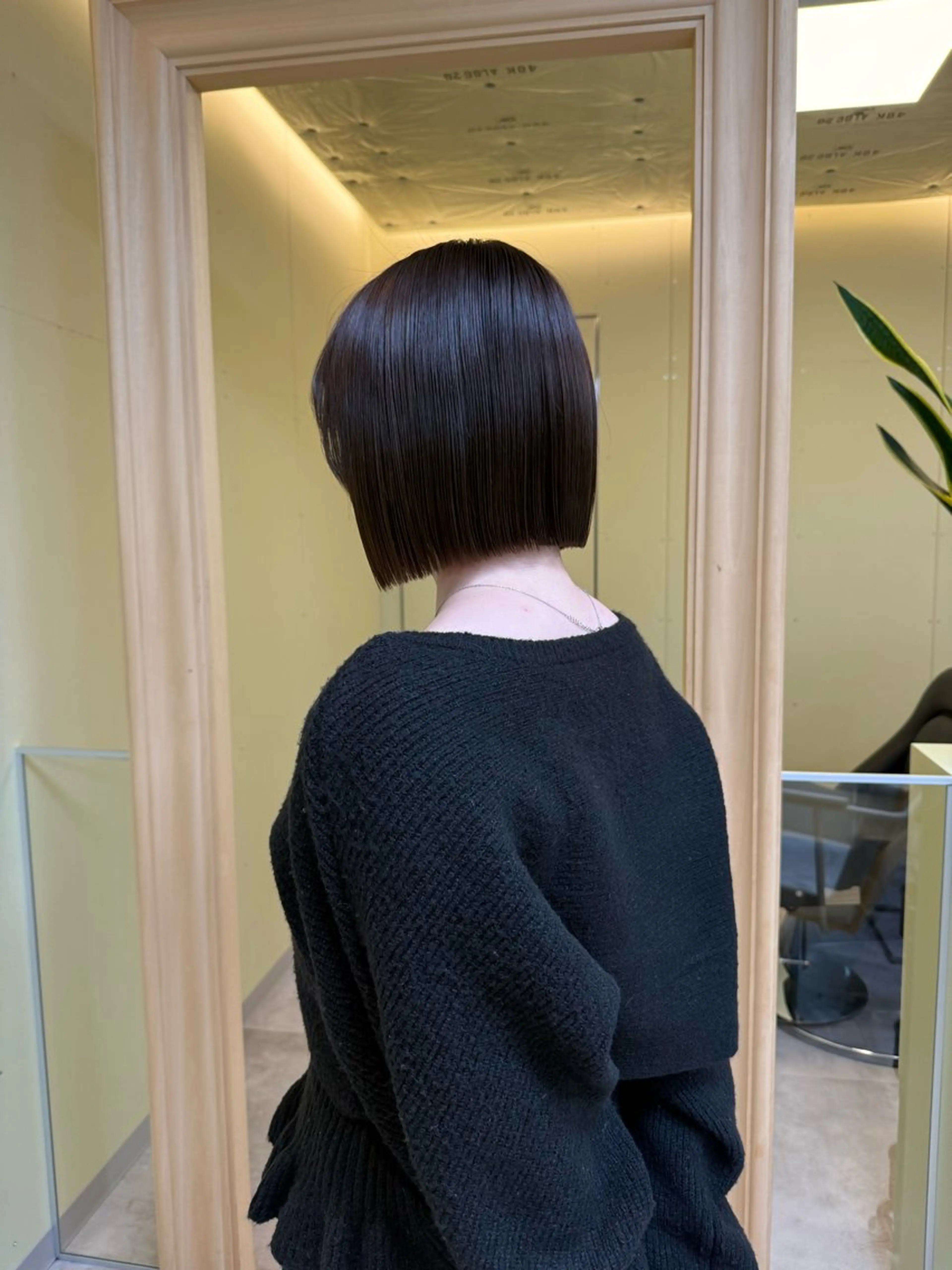 ショート カラー カット ヘアカラー トリートメント 伶風/ボブ/ ハッシュカットのヘアスタイル