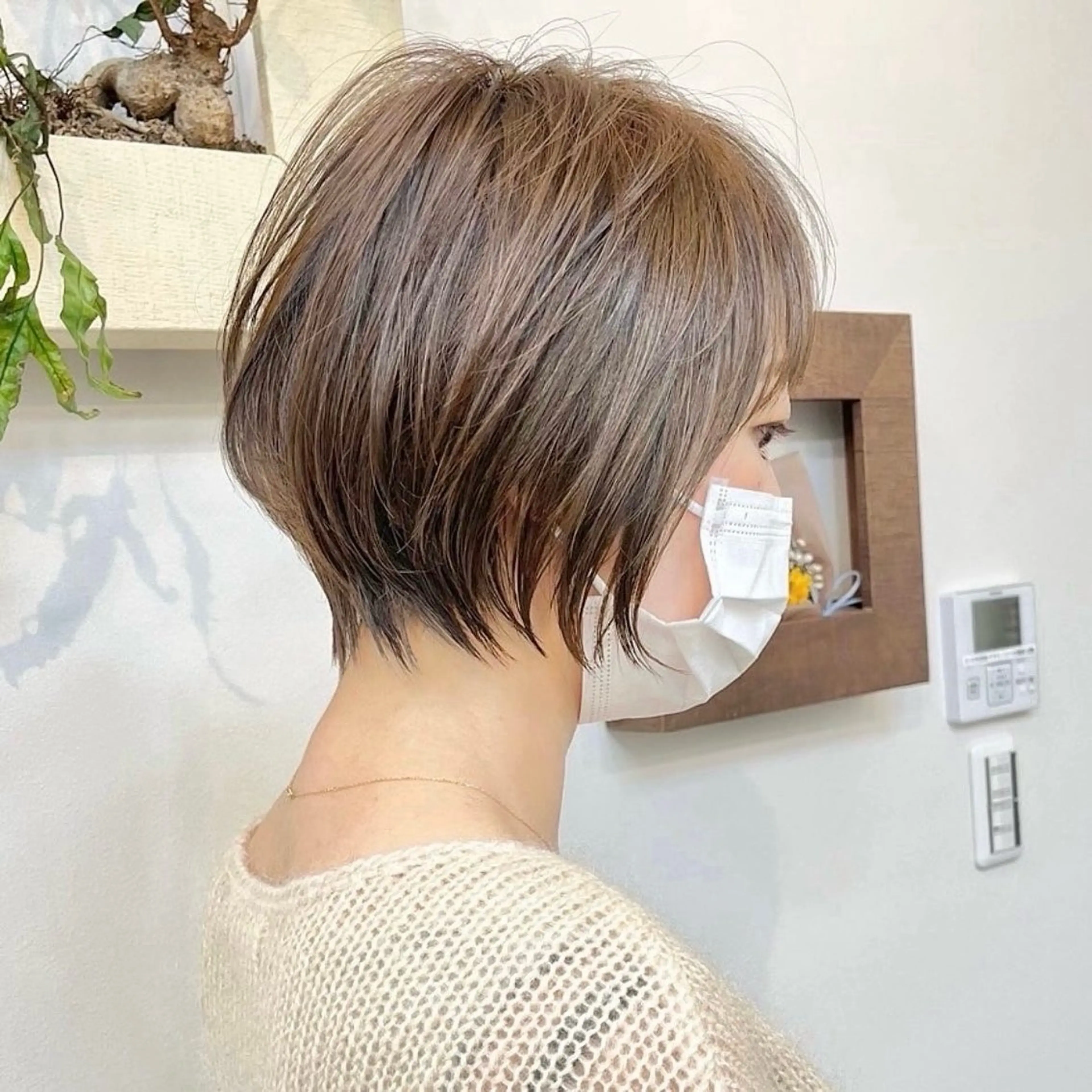 ショート 長谷川 駿のヘアスタイル