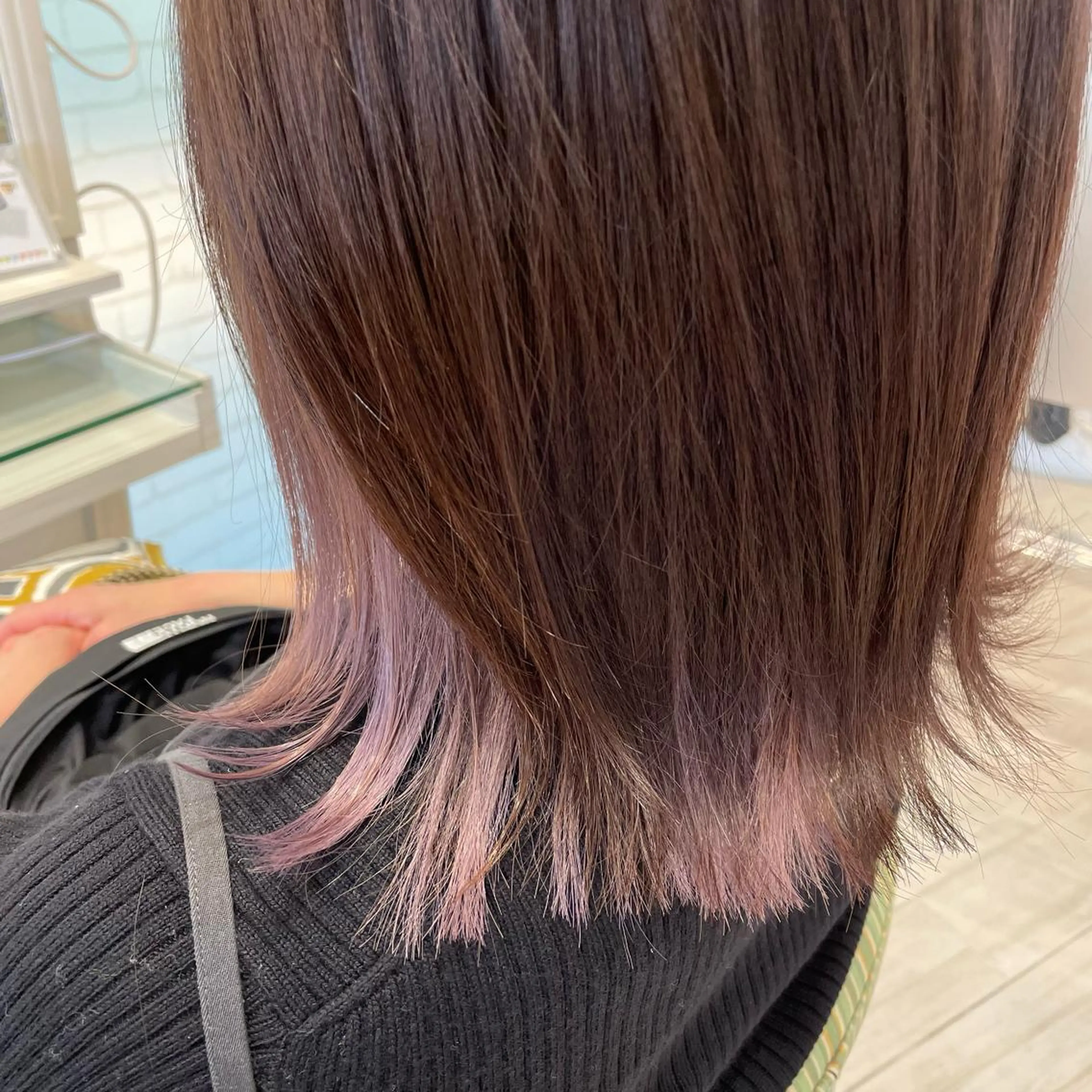 ミディアム カット ヘアカラー トリートメント MAI /BUCKS/天王寺のヘアスタイル