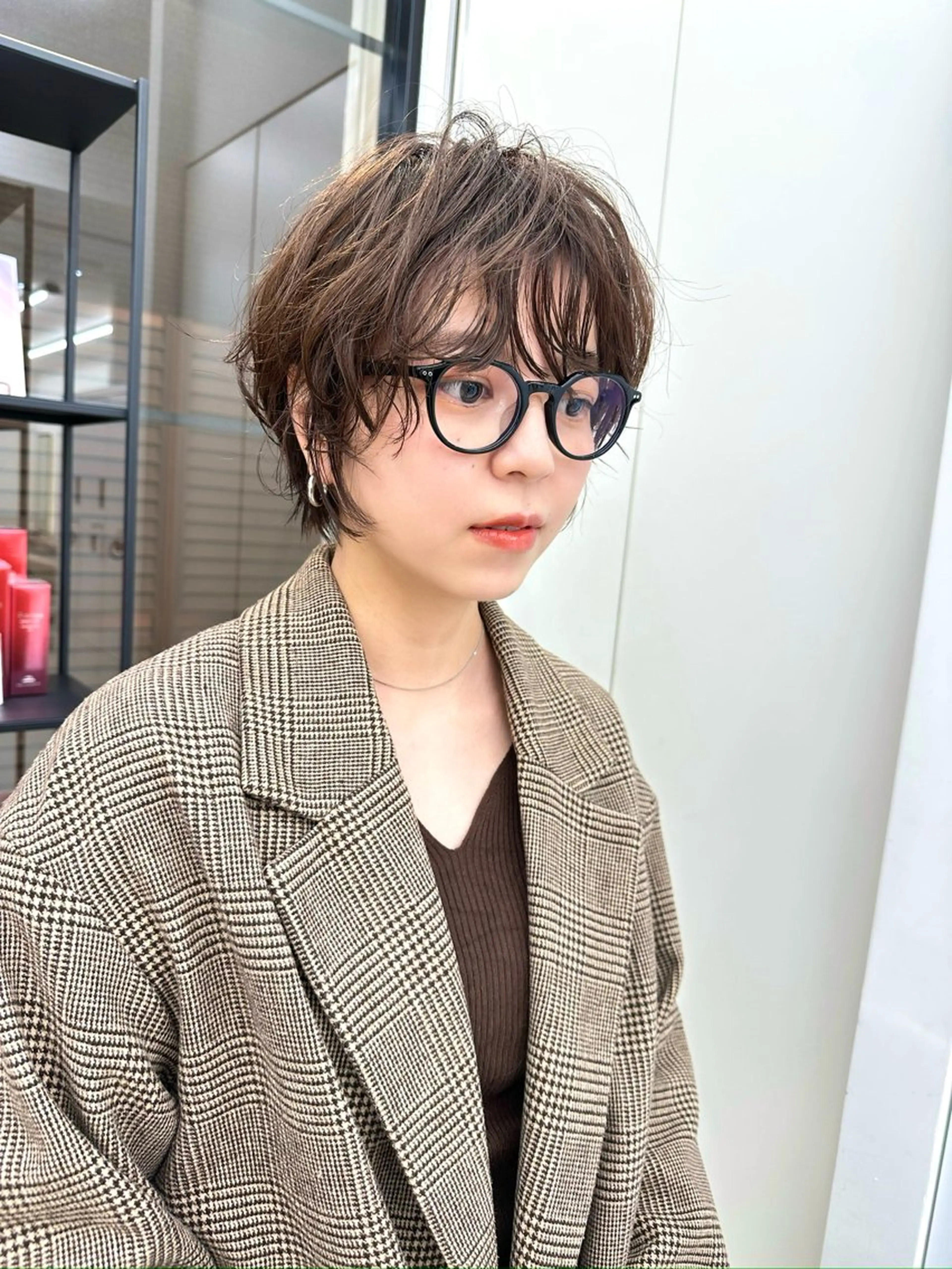 ショート レイヤー似合わせ カット/山下凌生のヘアスタイル